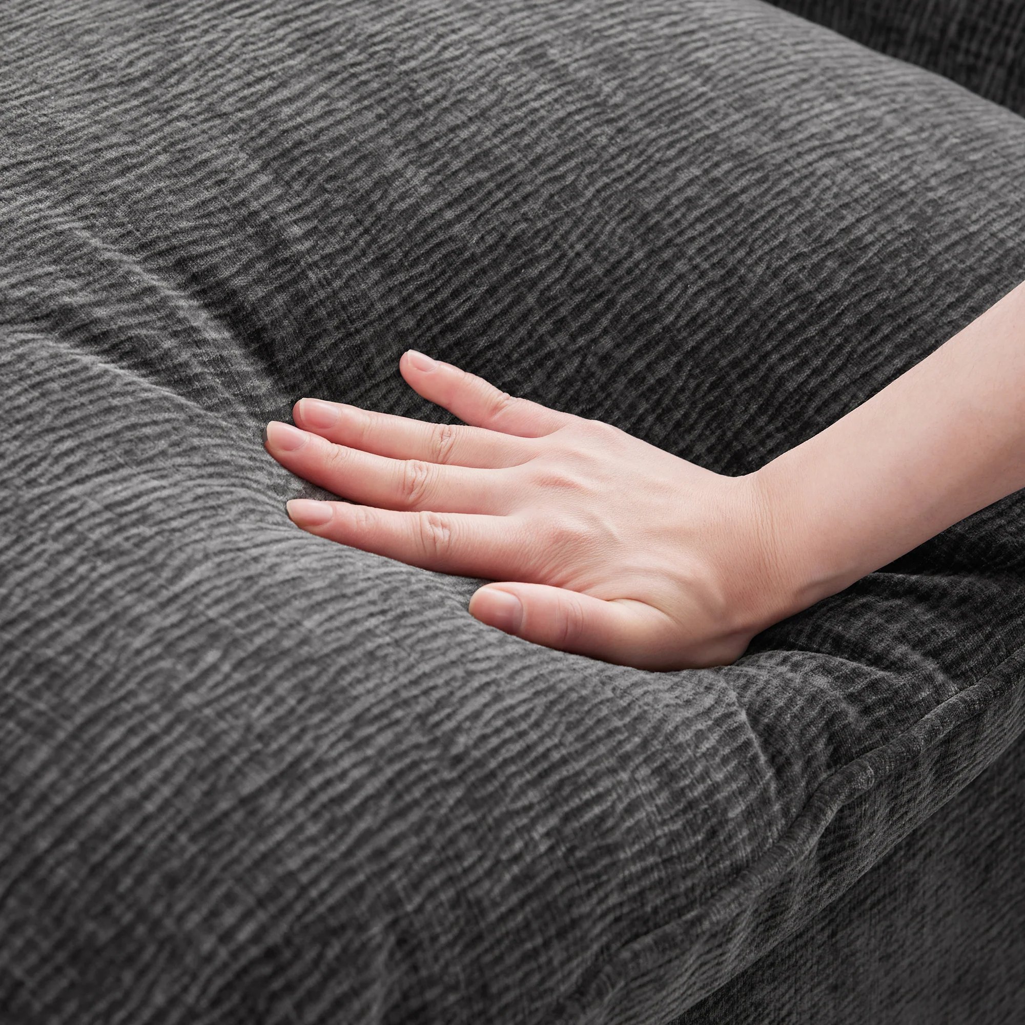 Chenille Modular U-Shape Sectional Sofa, Seats 7 - Image 18