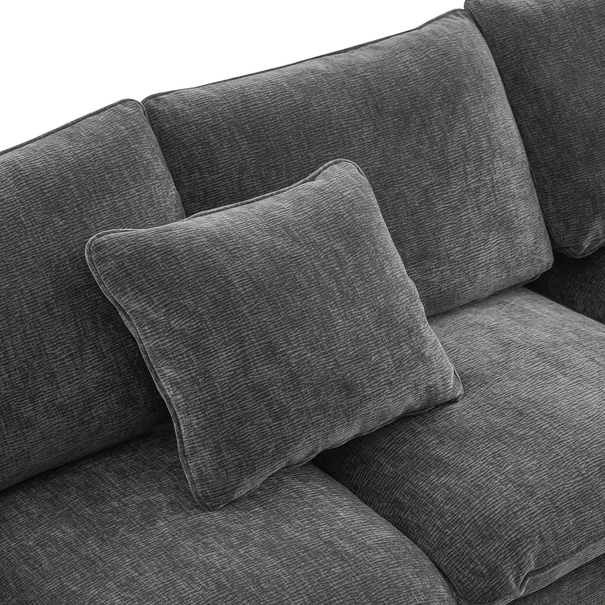 Chenille Modular U-Shape Sectional Sofa, Seats 7 - Image 23