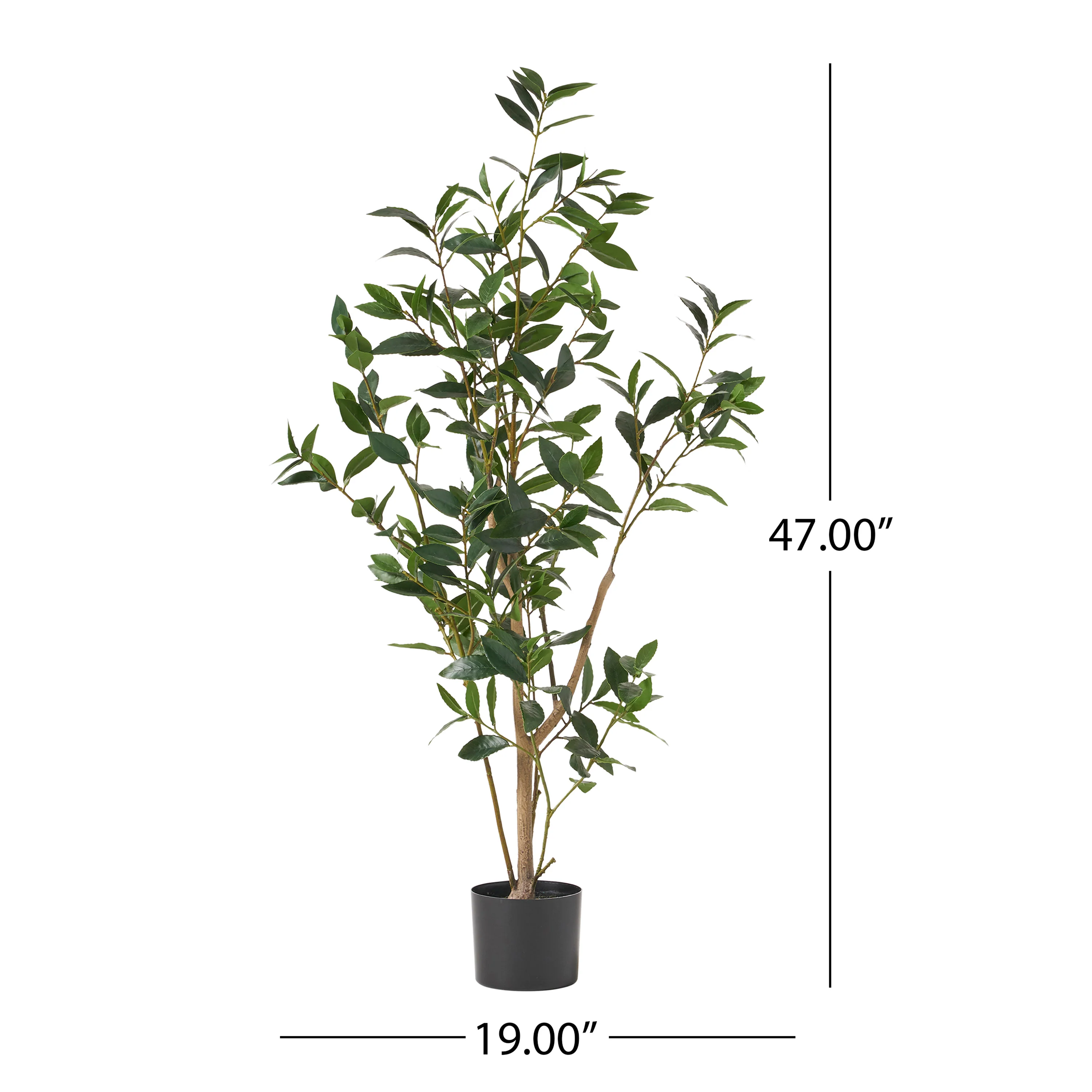 47" Faux Laurel Tree - Image 4