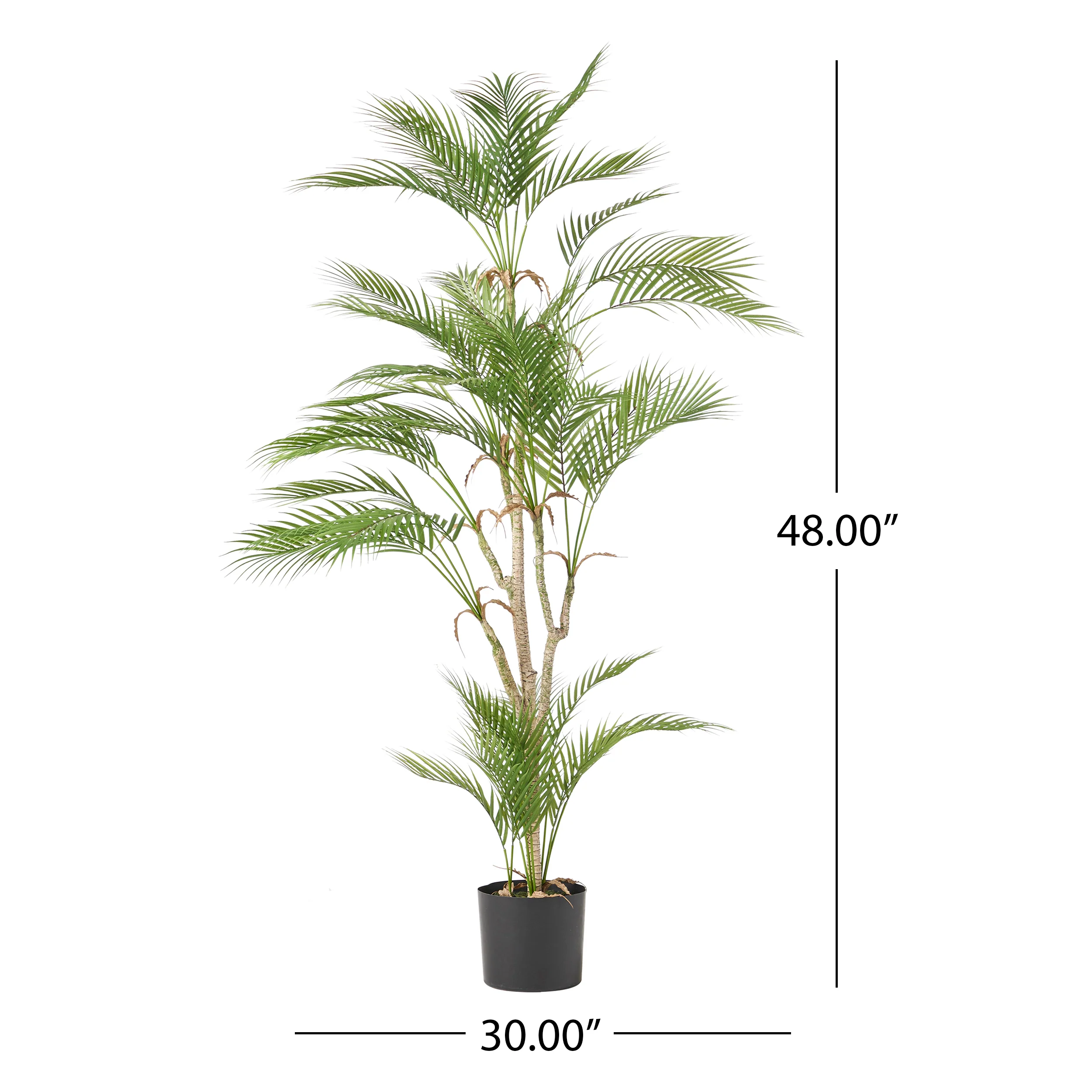 48" Faux Palm Tree - Image 4