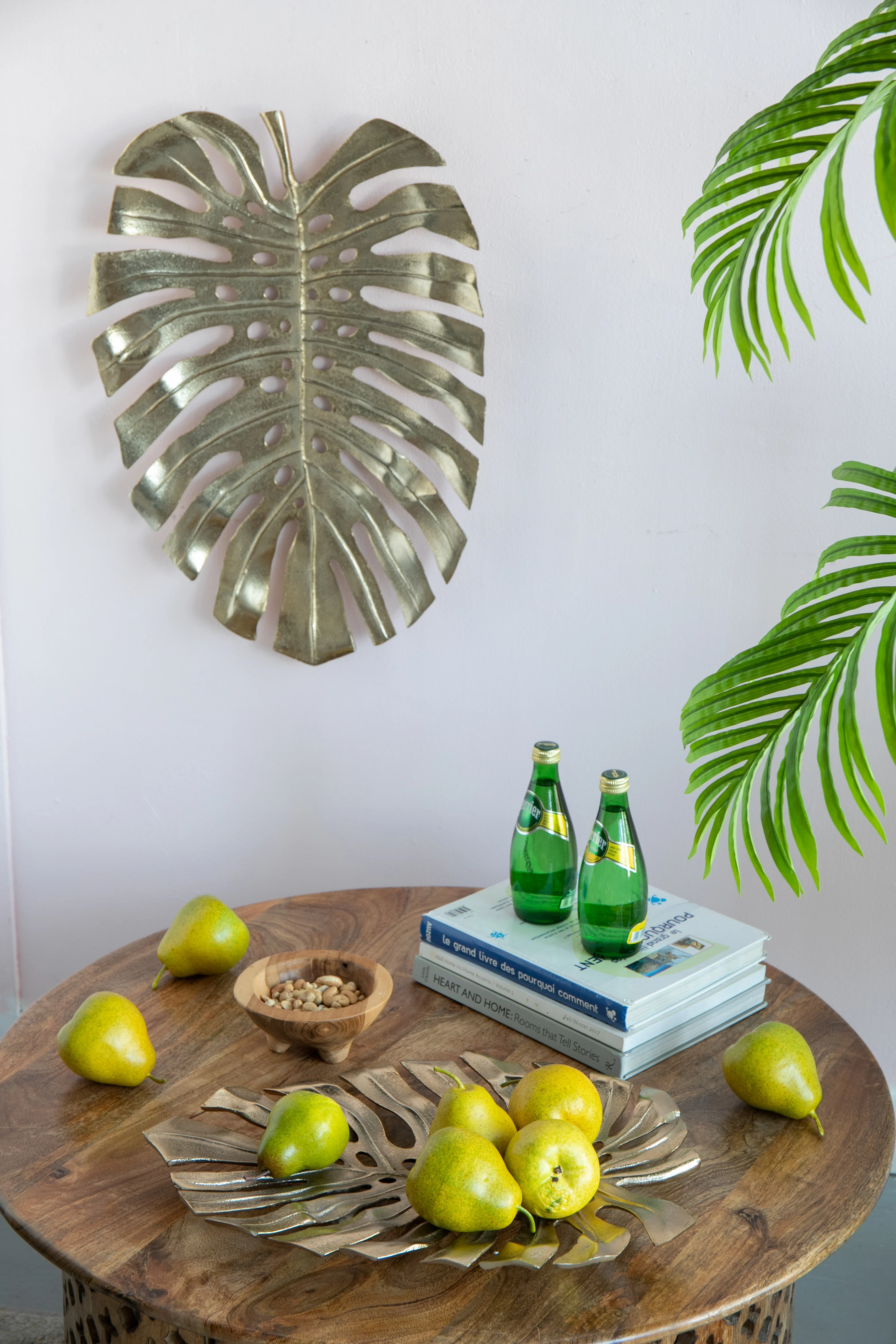 Gold Monstera Leaf Wall Decor - Image 10