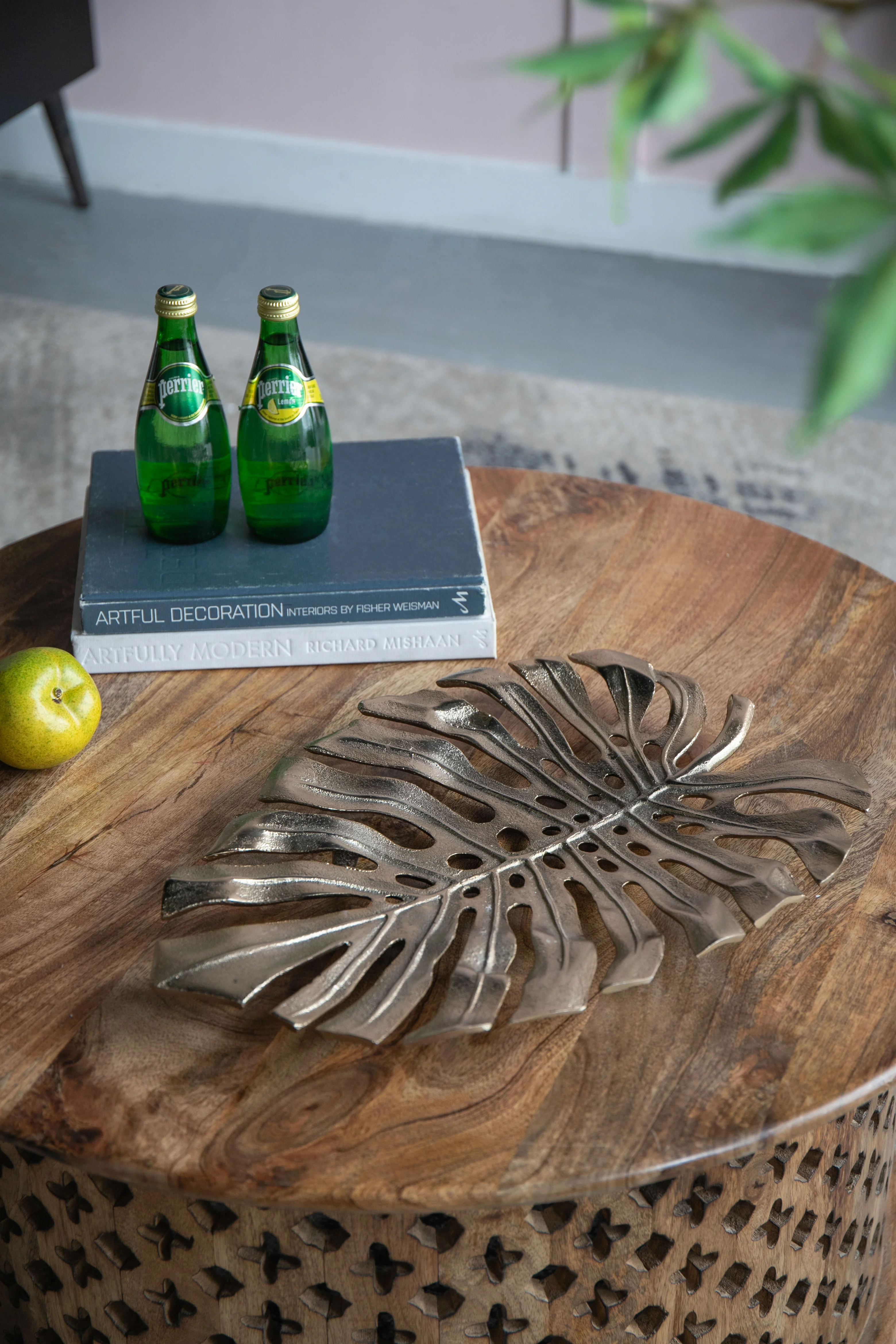 Gold Monstera Leaf Wall Decor - Image 11