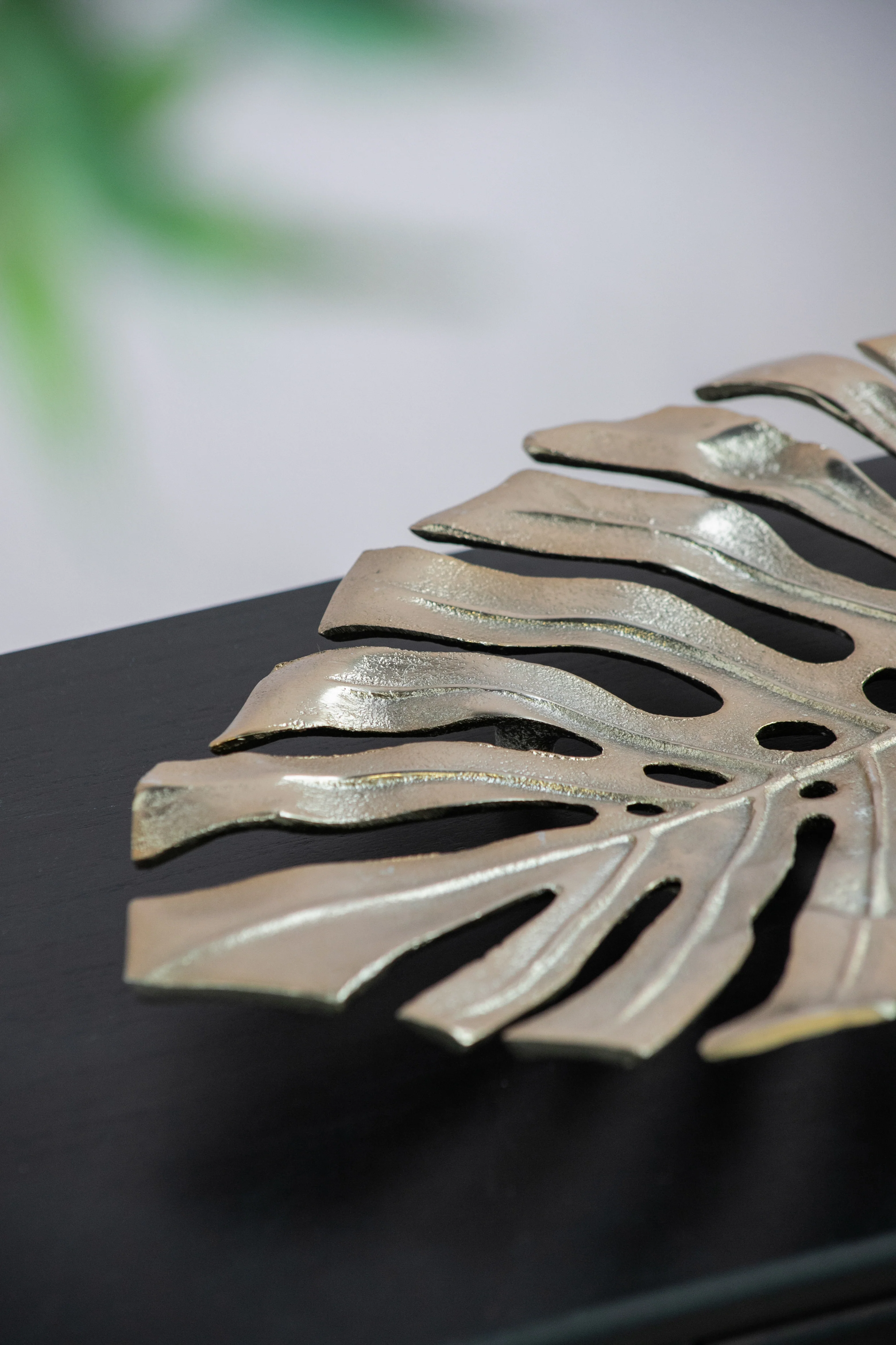Gold Monstera Leaf Wall Decor - Image 15