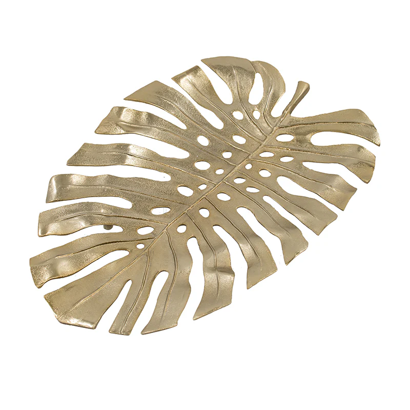 Gold Monstera Leaf Wall Decor - Image 21