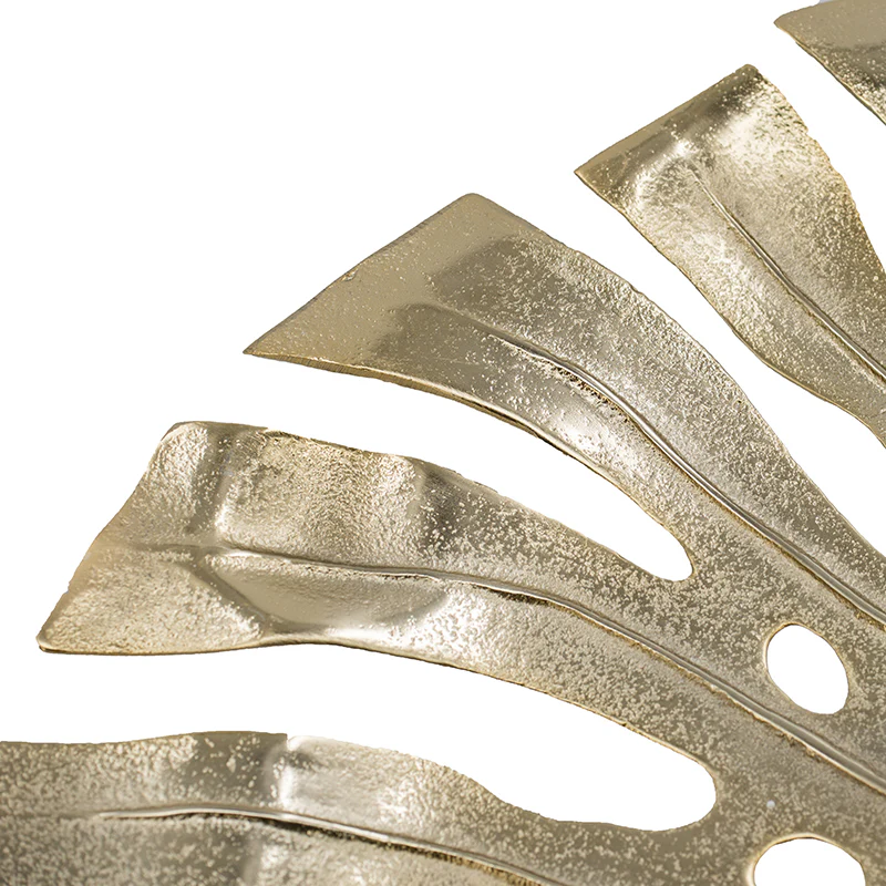 Gold Monstera Leaf Wall Decor - Image 23