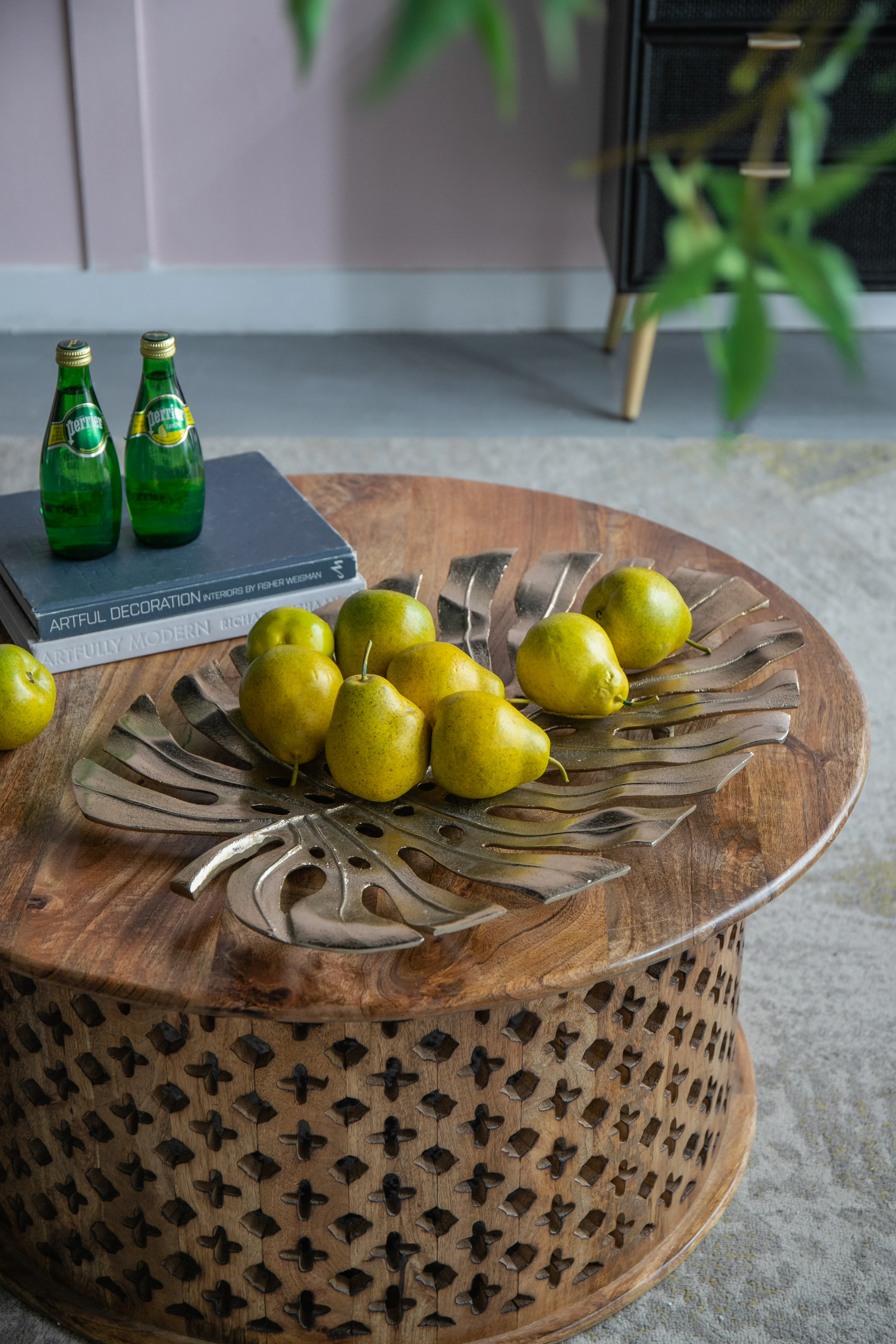 Gold Monstera Leaf Wall Decor - Image 31