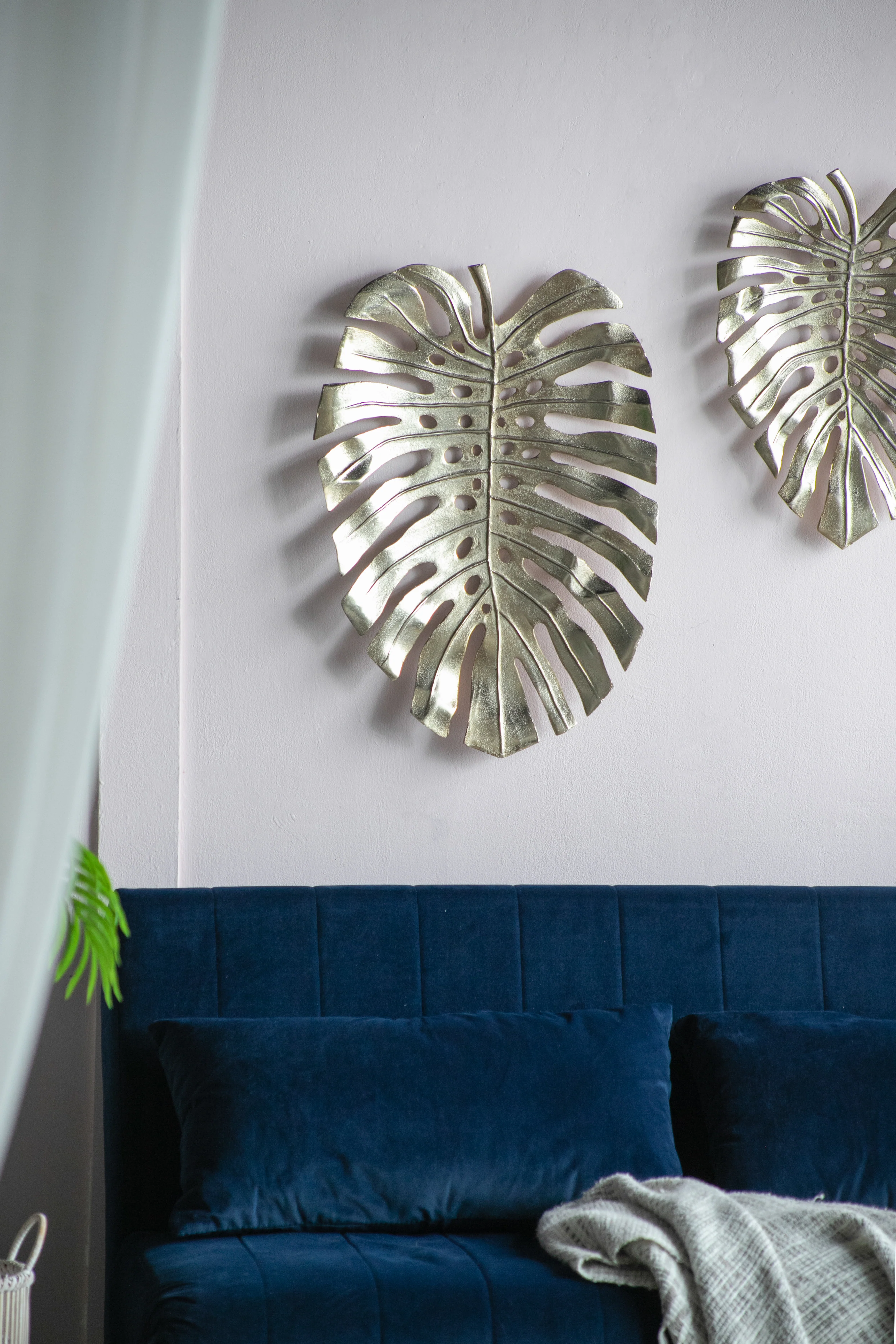 Gold Monstera Leaf Wall Decor - Image 35