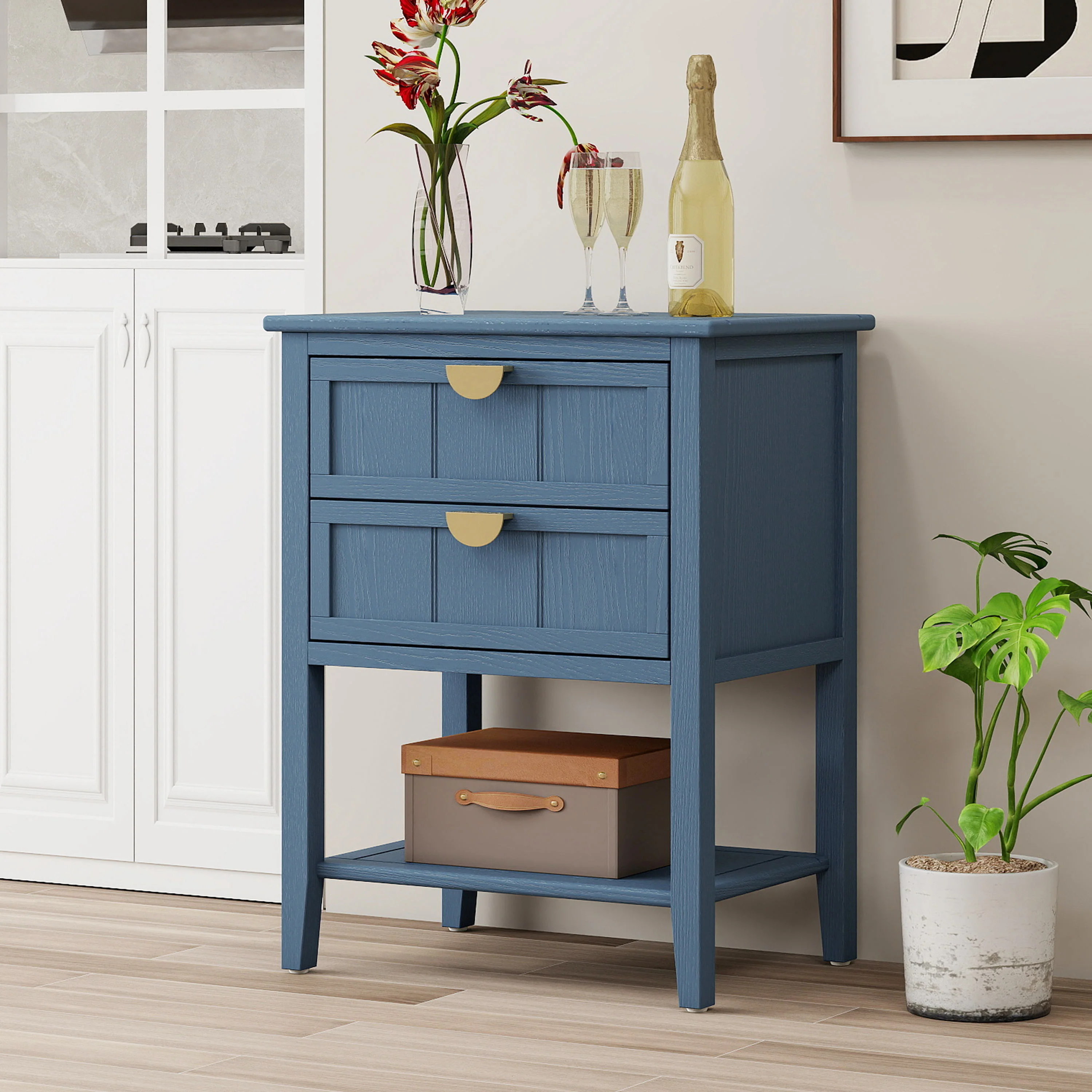 2 Drawer Side Table - Image 29