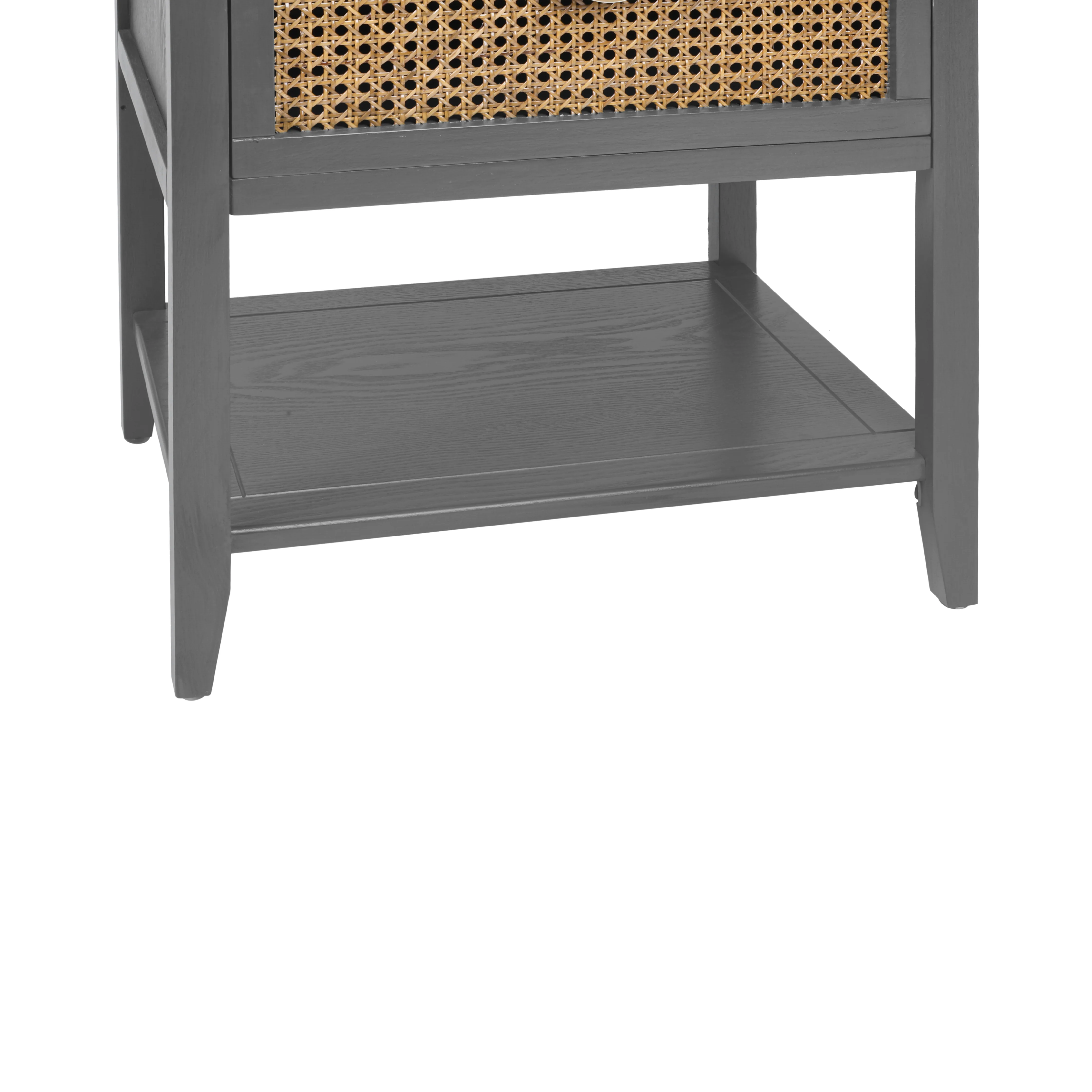 2-Drawer Side Table with Natural Rattan Drawers - Image 19