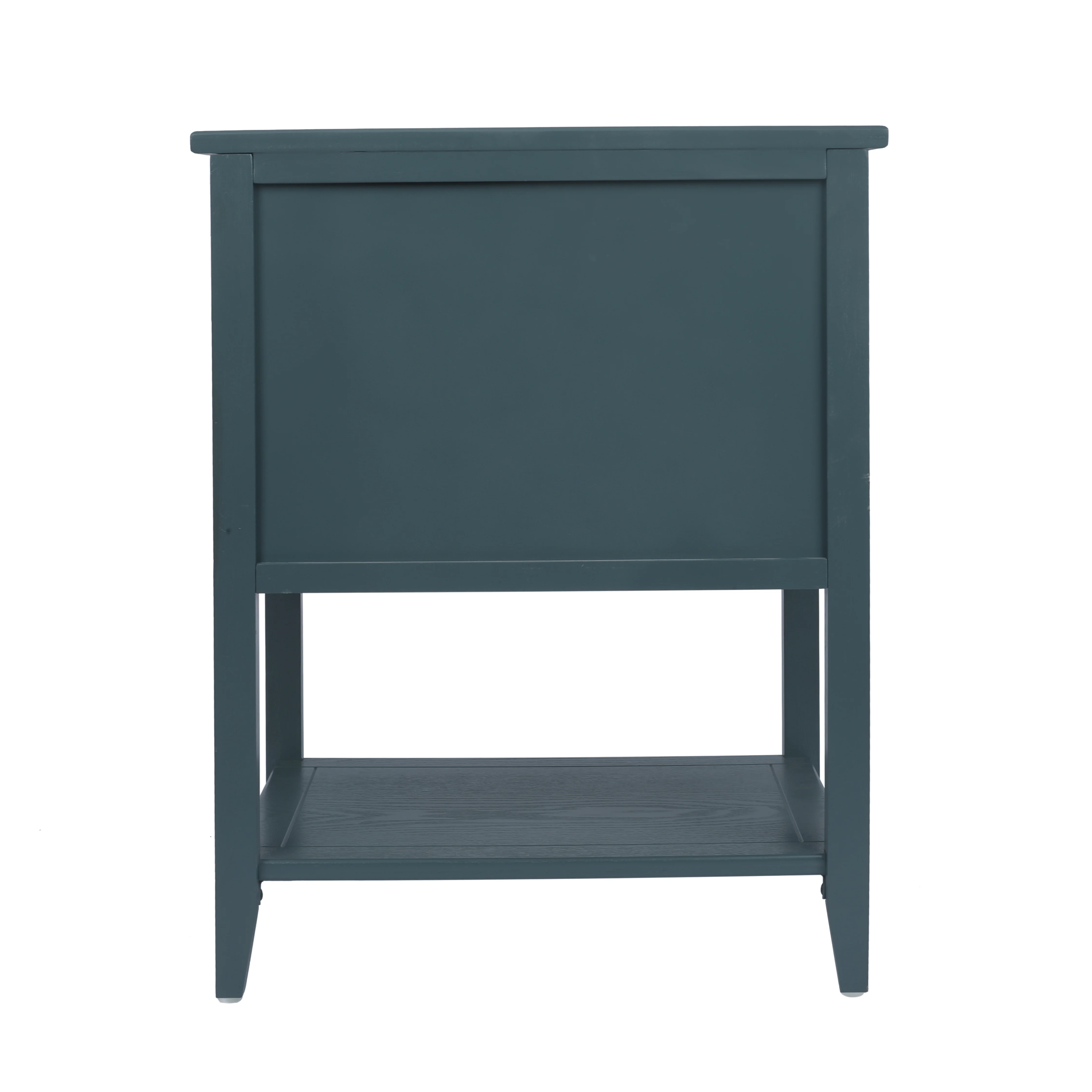 2-Drawer Side Table with Natural Rattan Drawers - Image 42