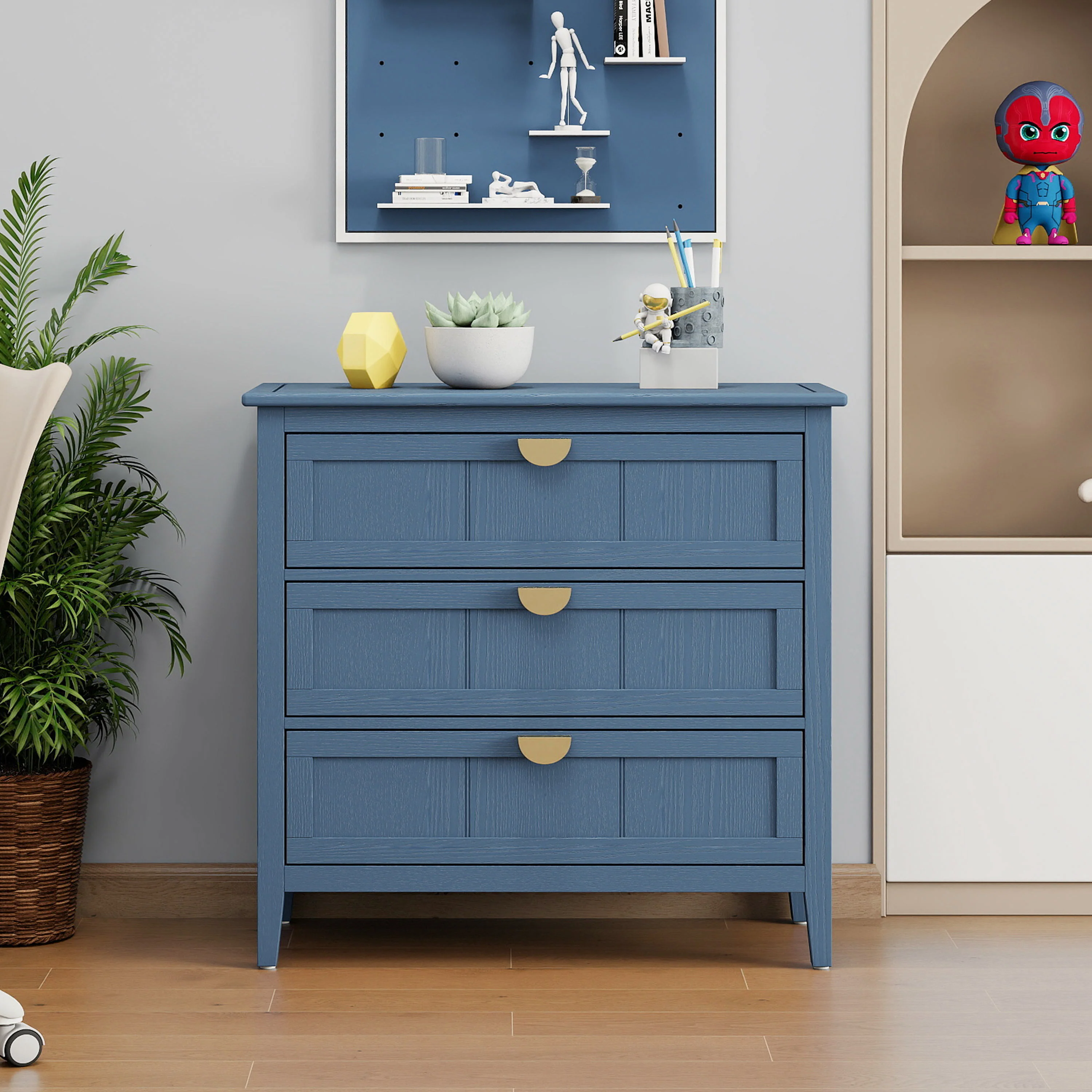 3-Drawer Chest