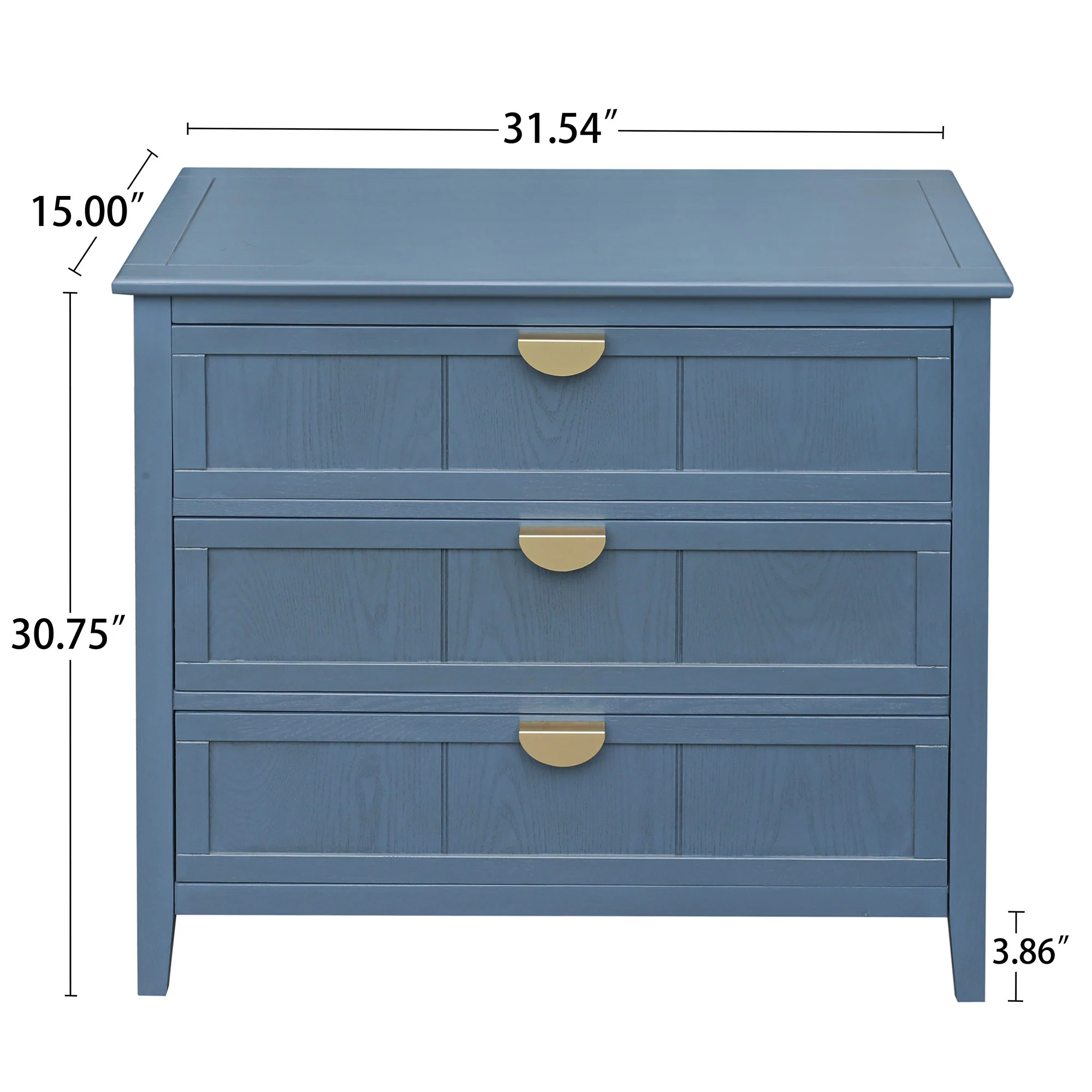 3-Drawer Chest - Image 4