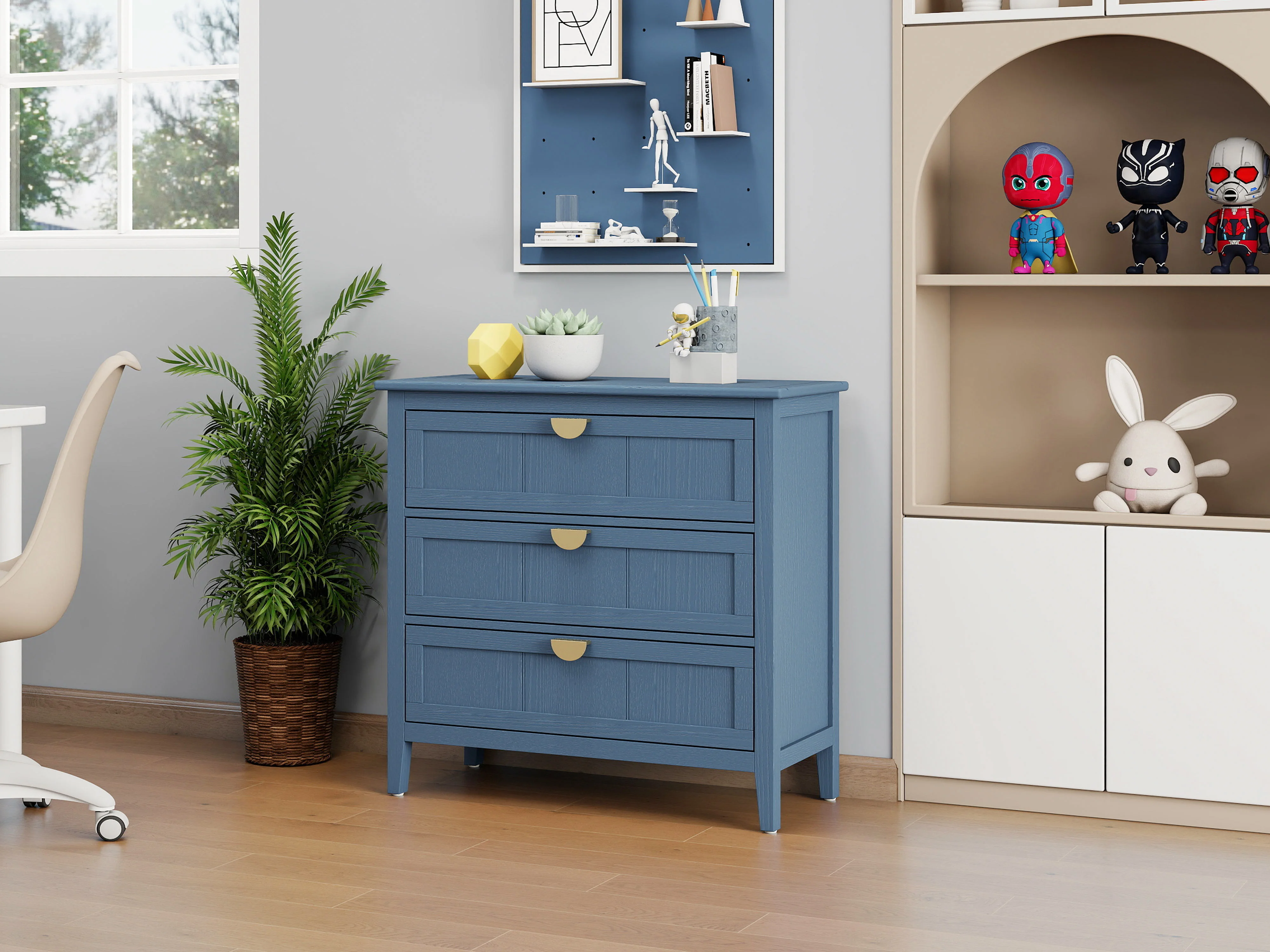 3-Drawer Chest - Image 7