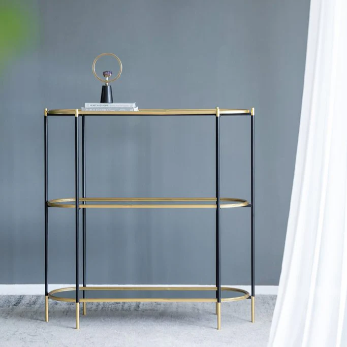 3-Tier Metal Console Table - Image 2