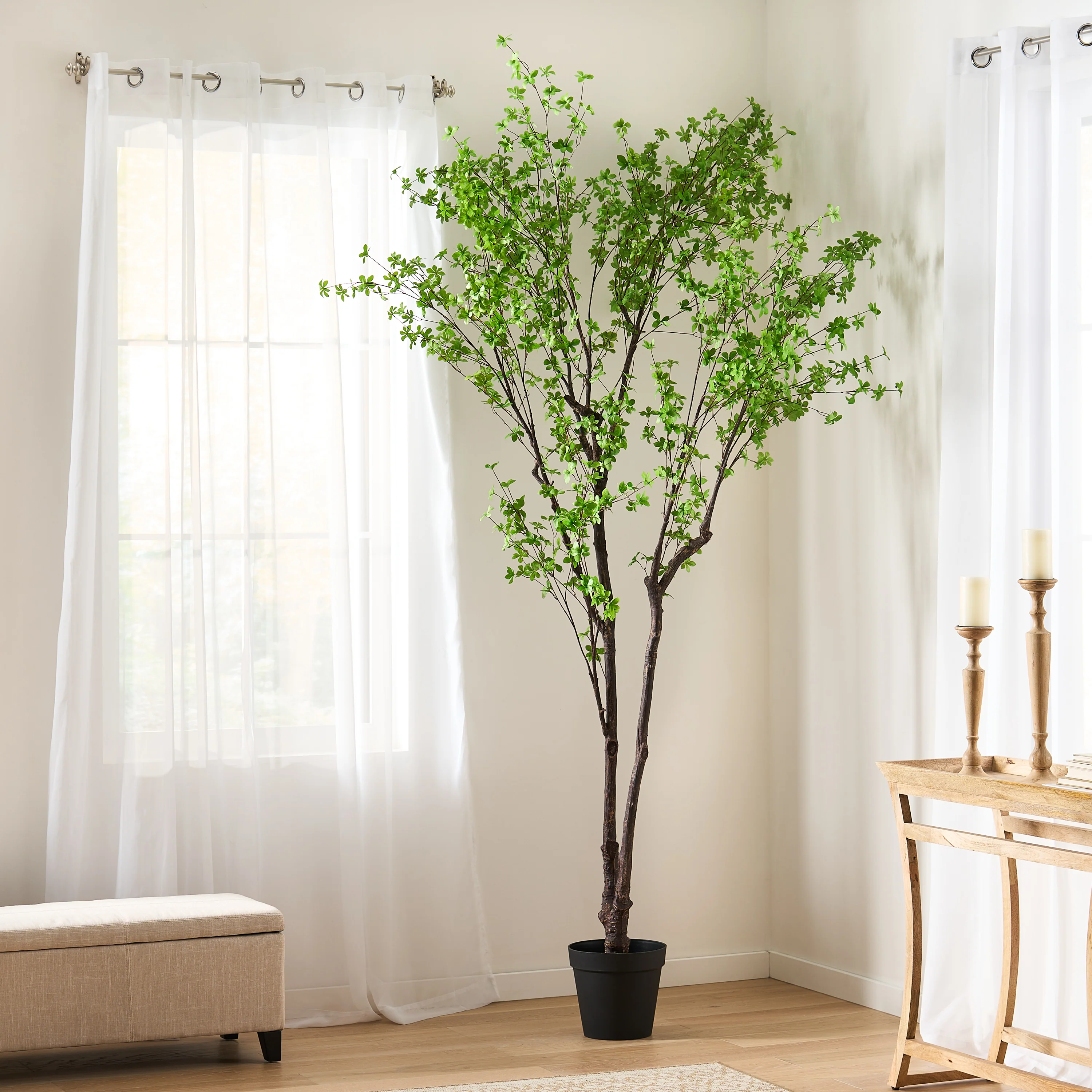 Disc Leaf Faux Tree - Image 3