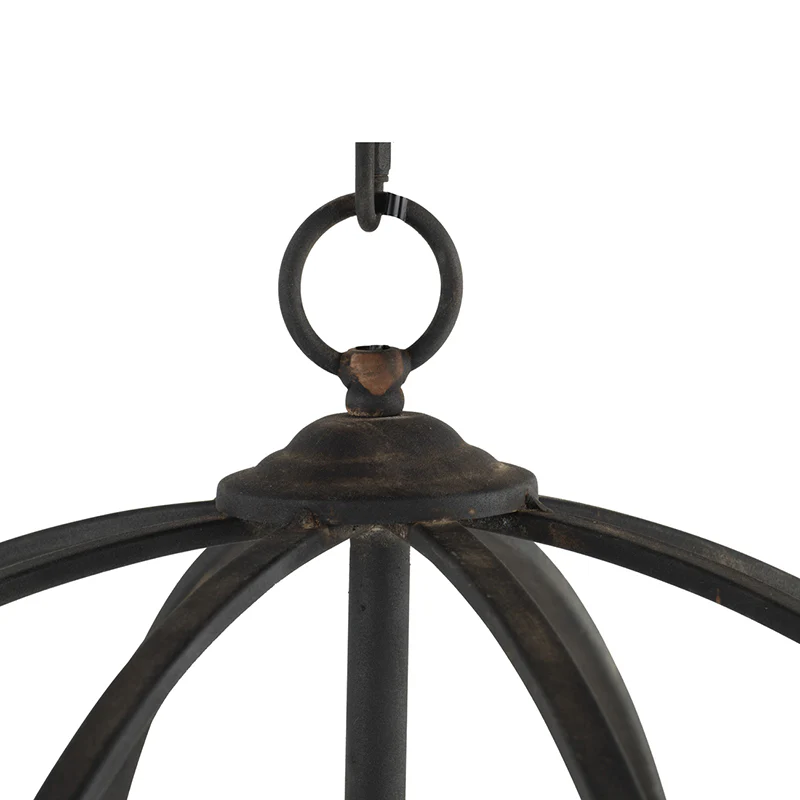 4 - Light Metal Chandelier - Image 5