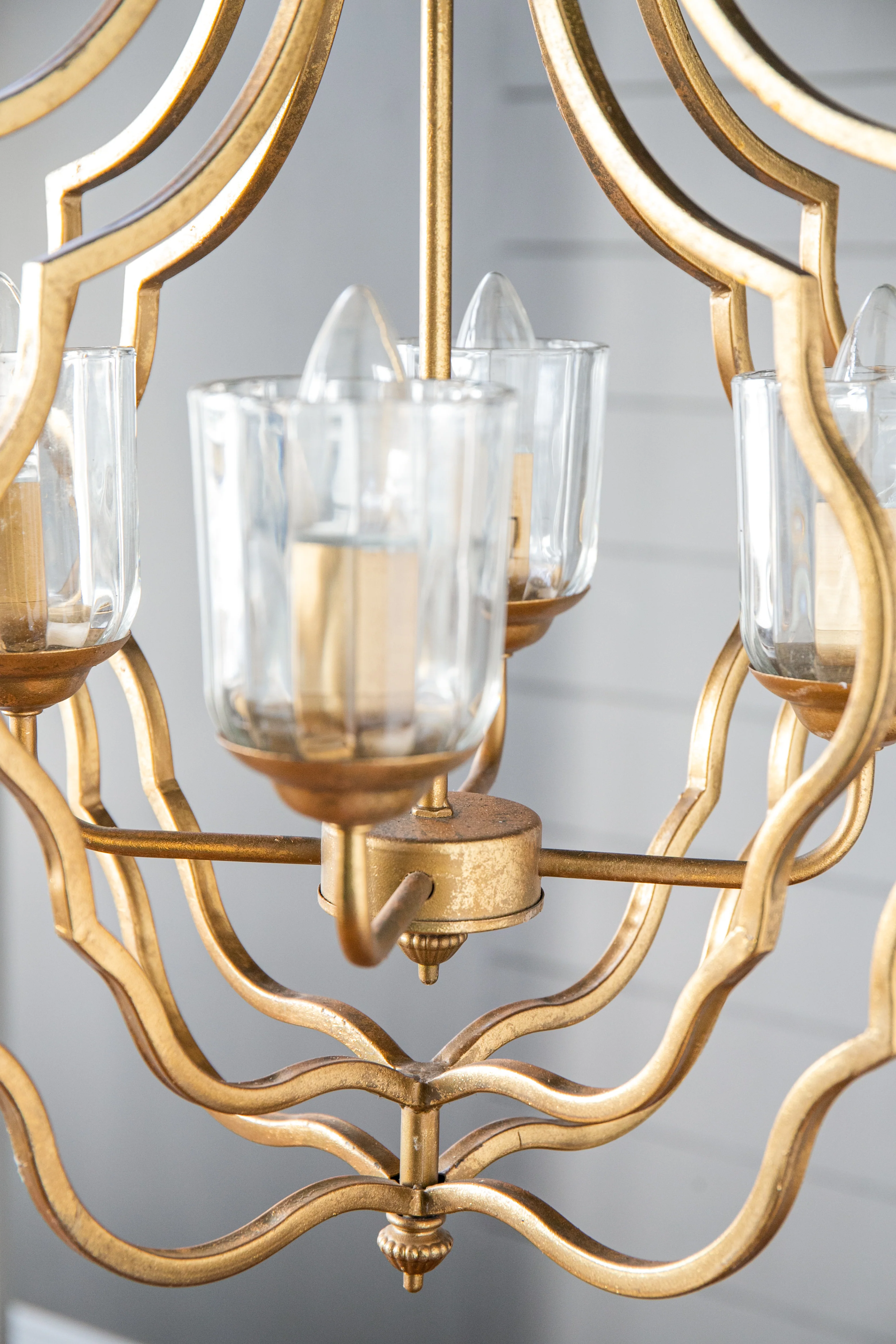 4-Light Metal Chandelier - Image 13
