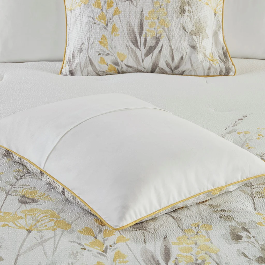 5 Piece Seersucker Comforter Set with Throw Pillows - Image 23