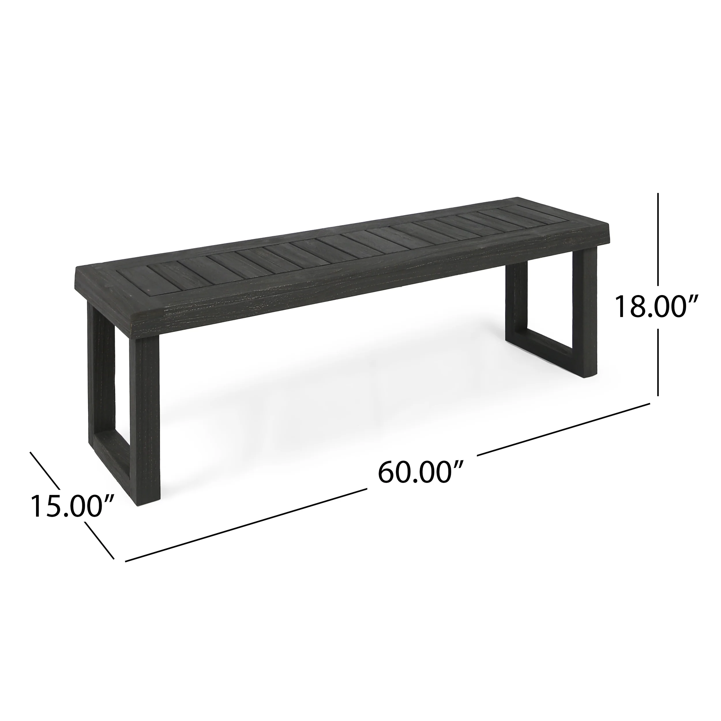 6-Seat Acacia Wood Outdoor Dining Set - Image 19