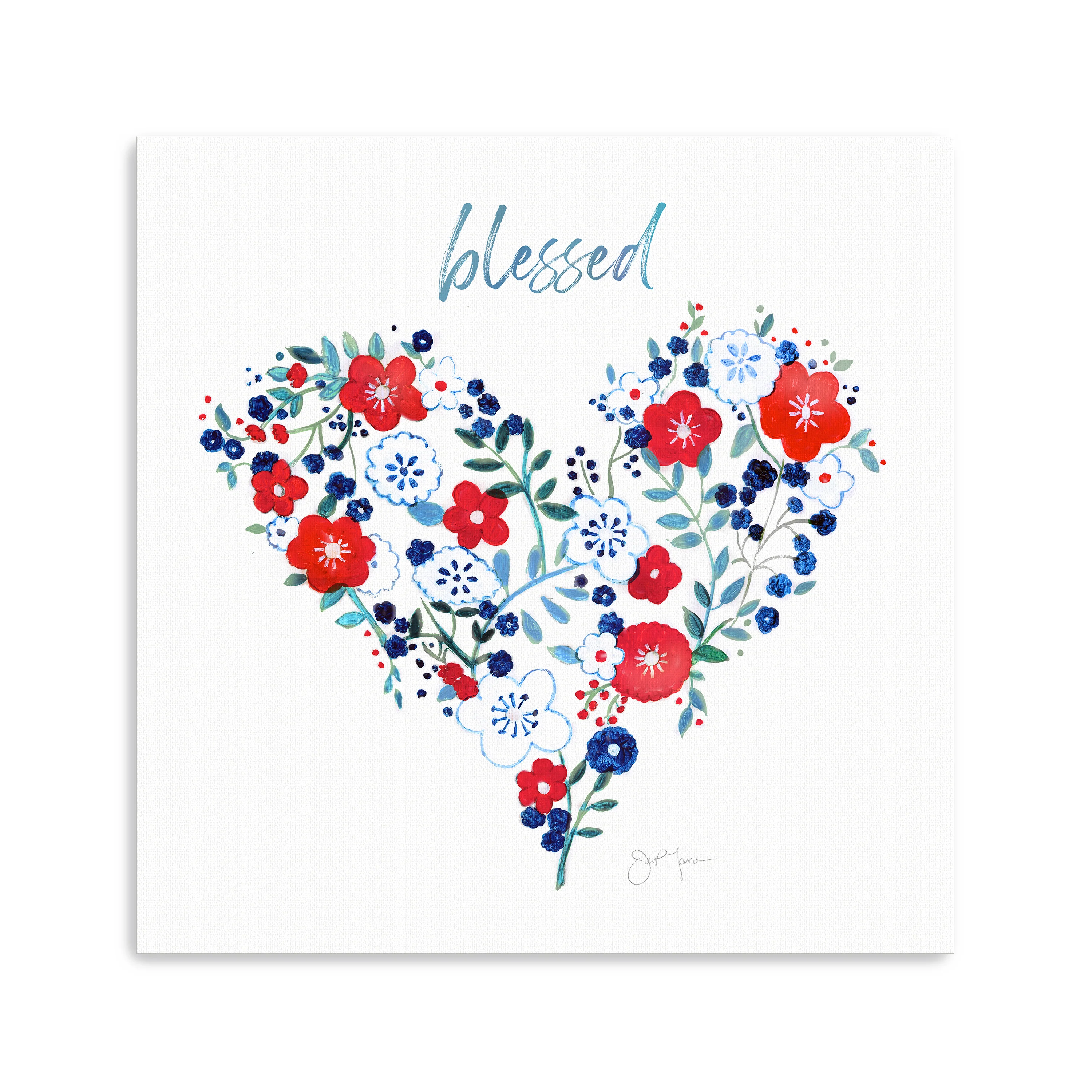 Blessed Heart Canvas Giclee - Image 10