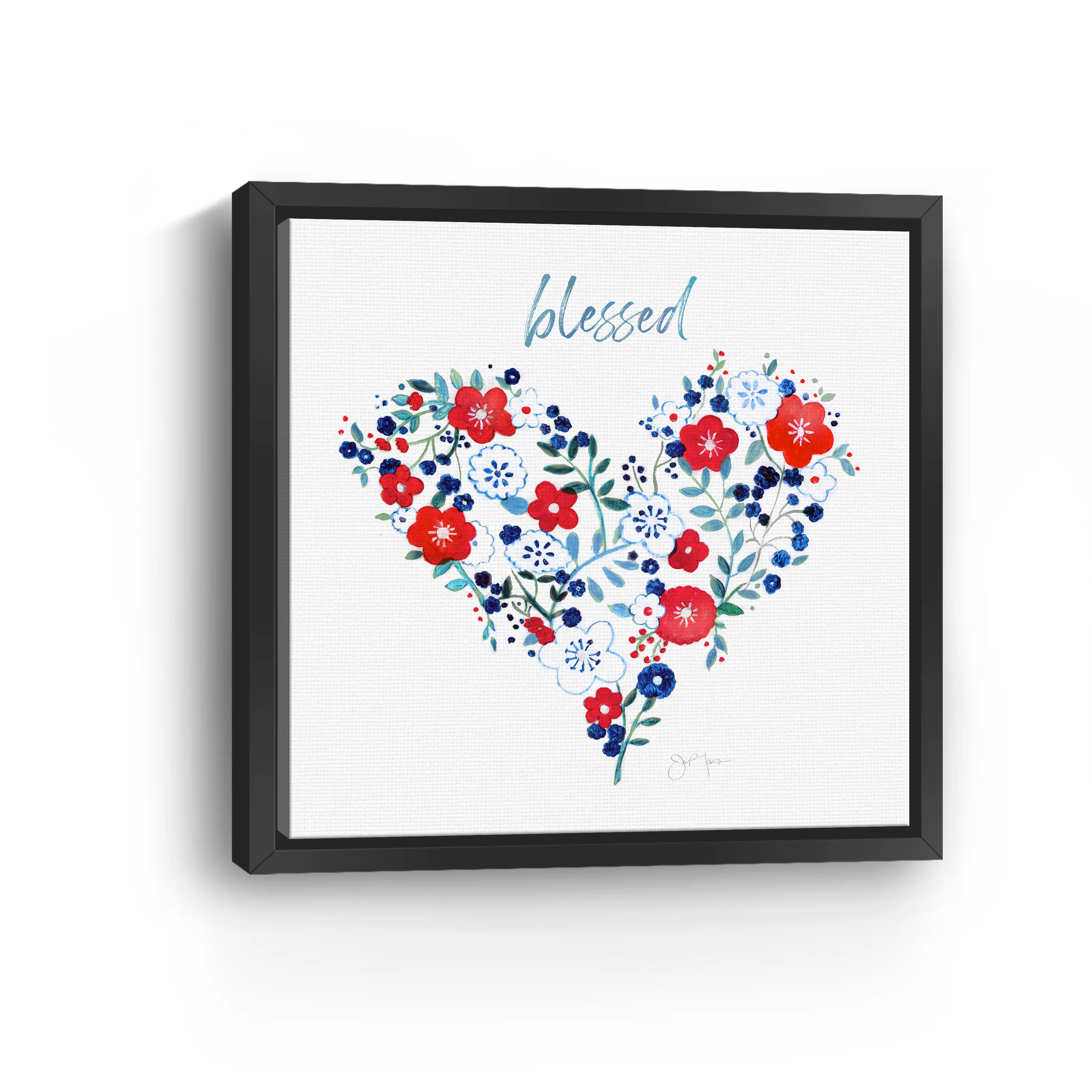 Blessed Heart Canvas Giclee - Image 3
