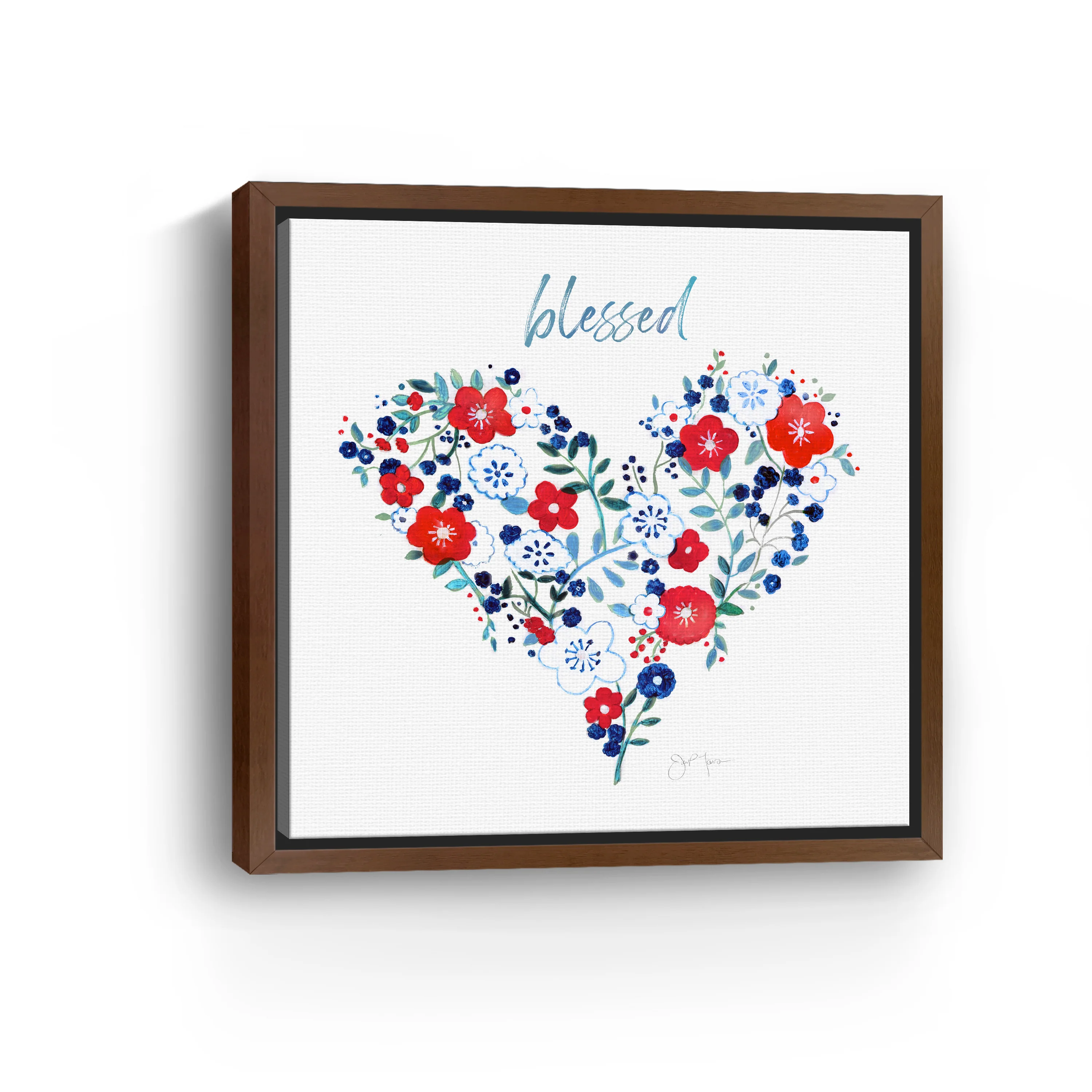 Blessed Heart Canvas Giclee - Image 6