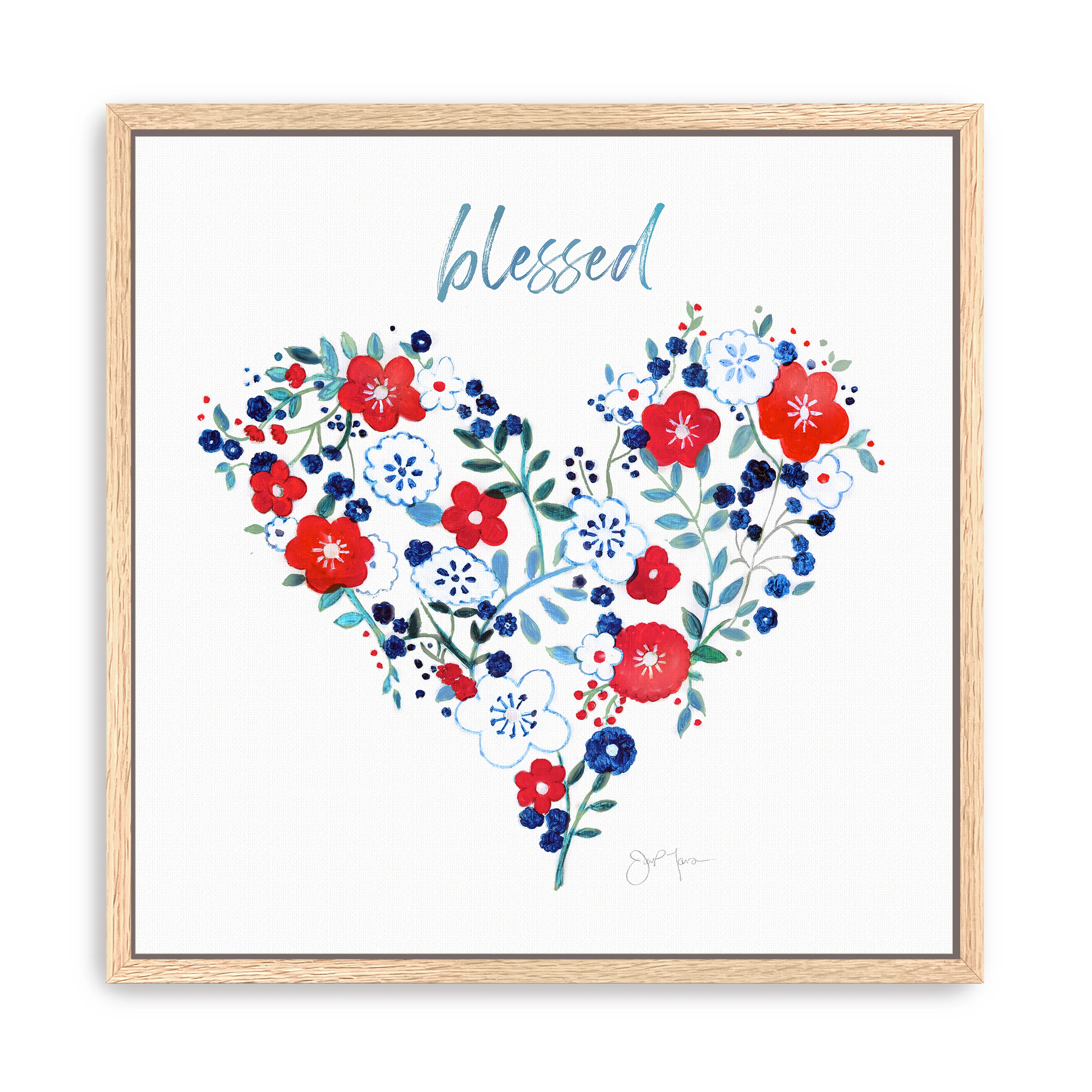Blessed Heart Canvas Giclee - Image 7