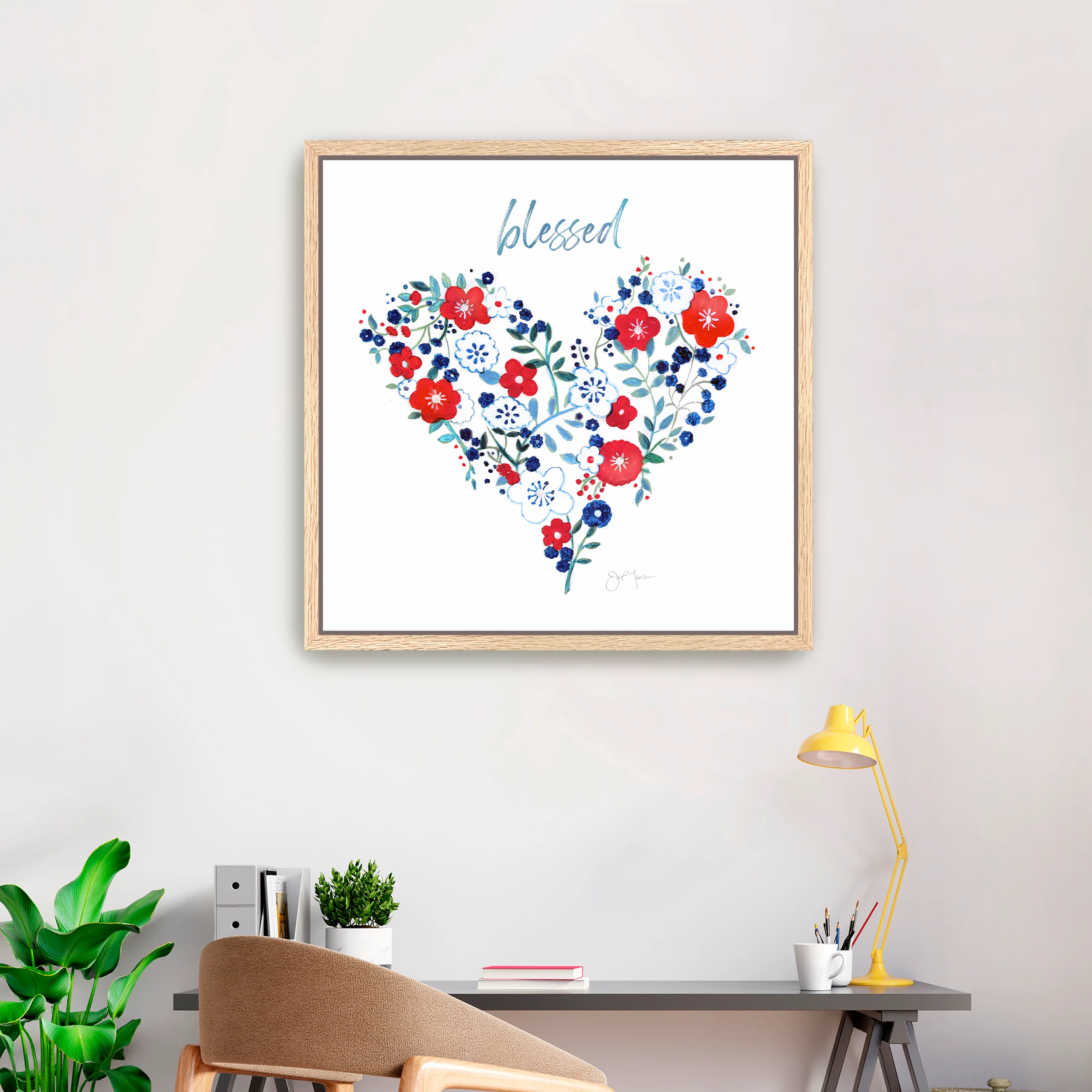 Blessed Heart Canvas Giclee - Image 8
