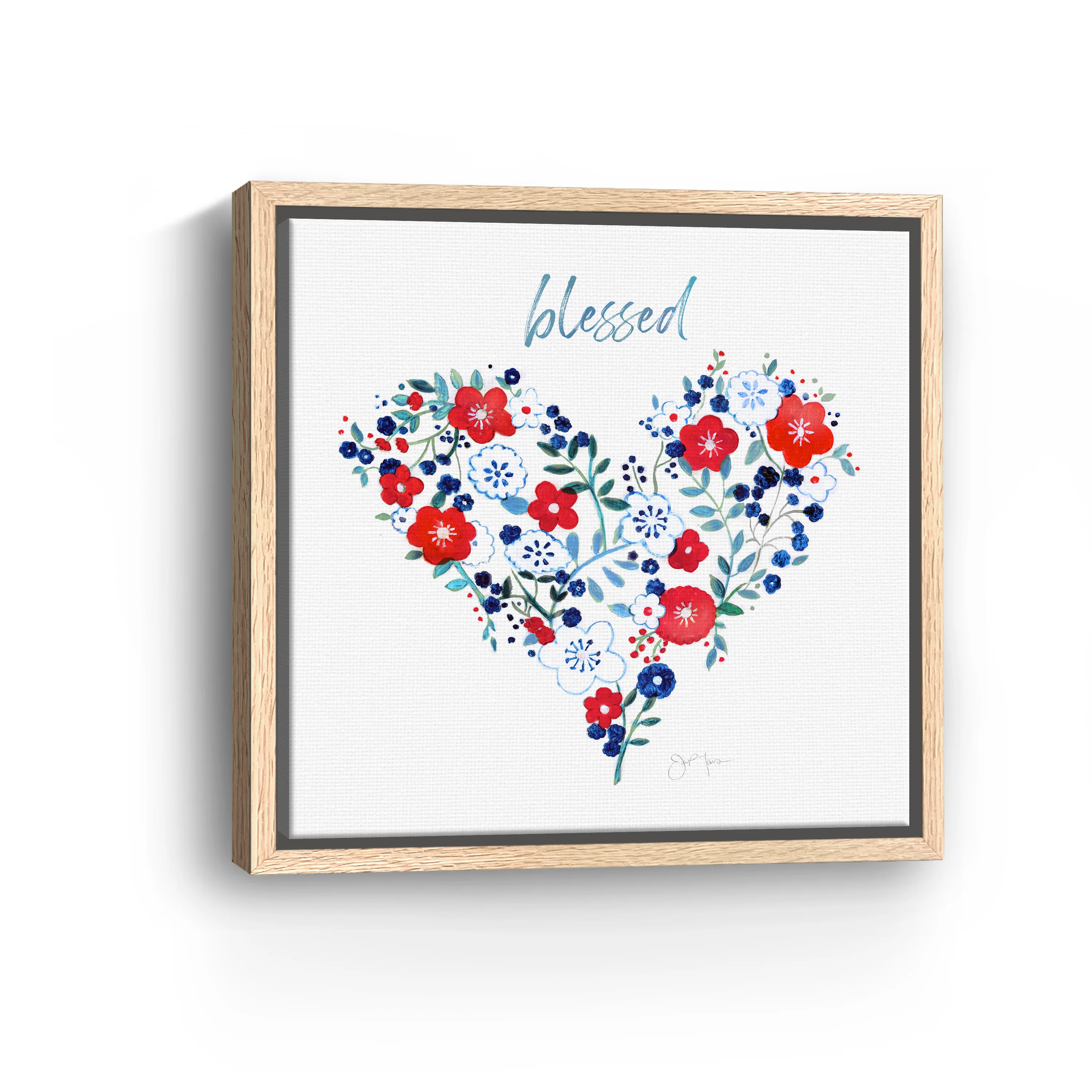 Blessed Heart Canvas Giclee - Image 9
