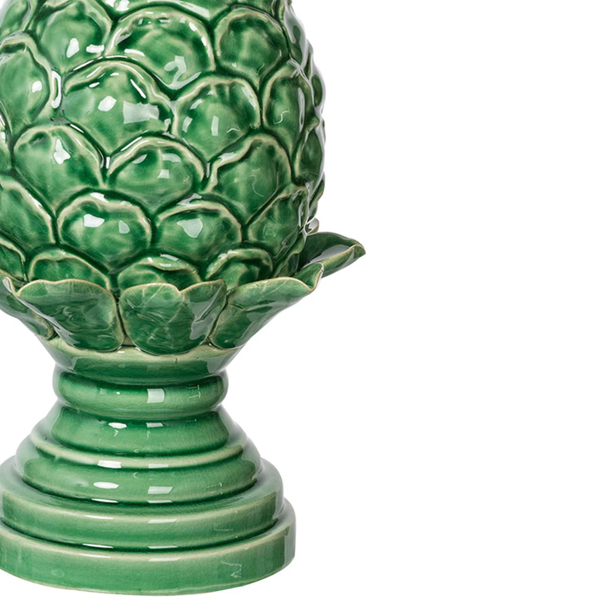Helsa Ceramic Blooming Artichoke Accent - Image 2