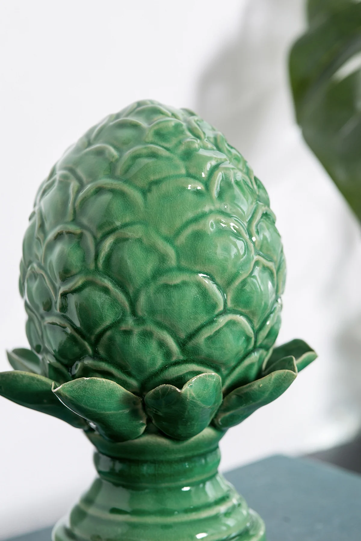 Helsa Ceramic Blooming Artichoke Accent - Image 3