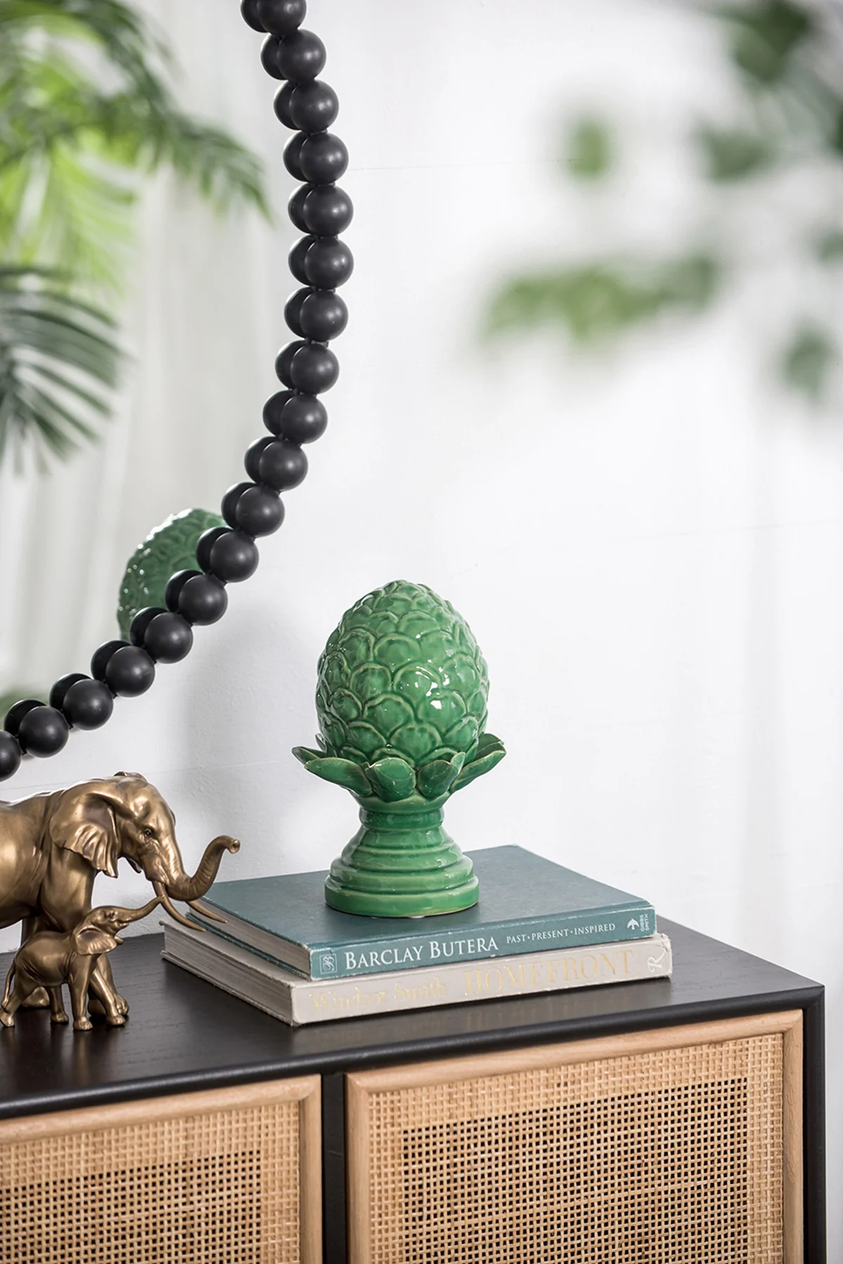 Helsa Ceramic Blooming Artichoke Accent - Image 8