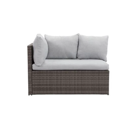 7-Pieces Outdoor Dining Sectional Sofa Set - Image 9