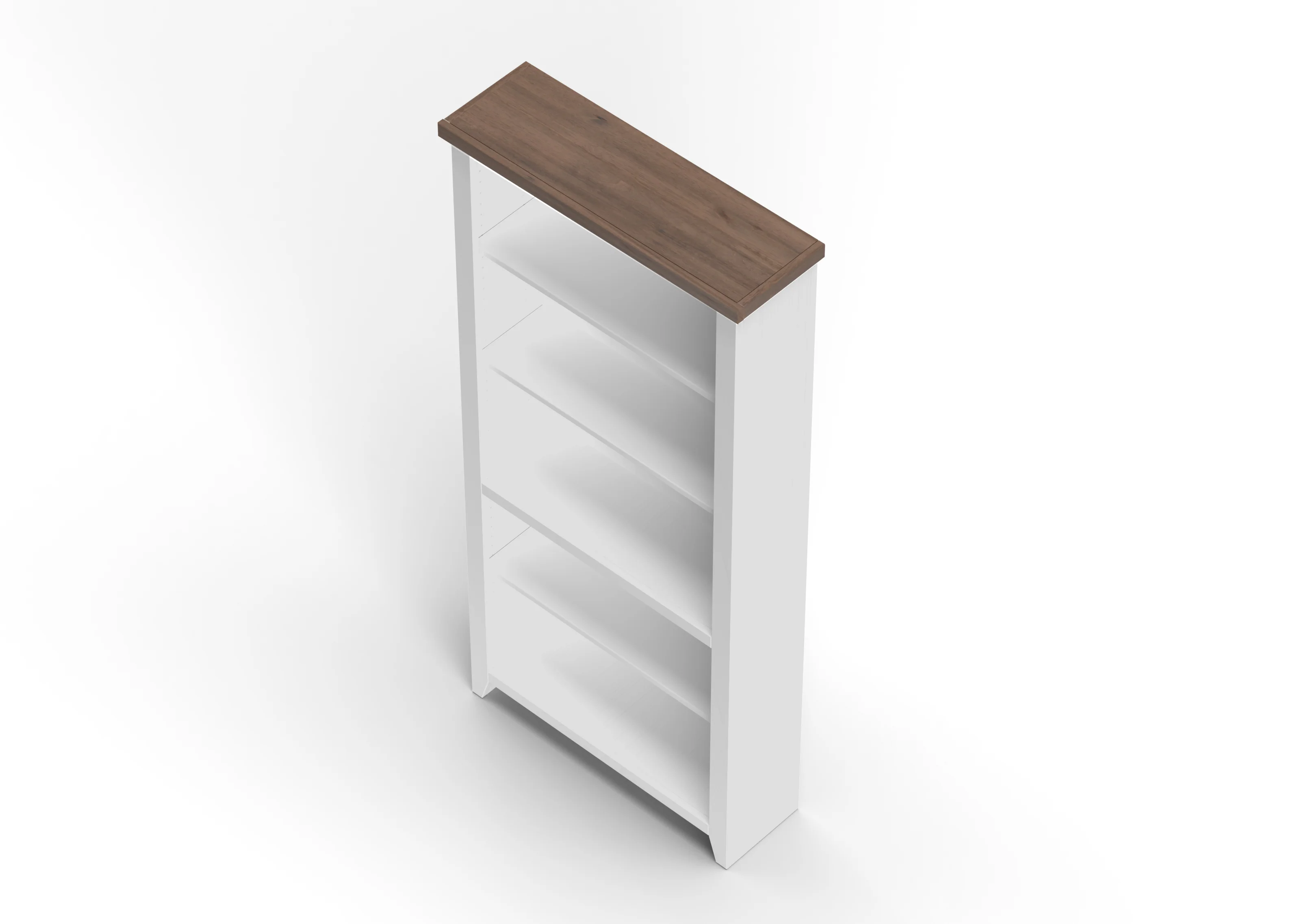 Magnolia 5-Shelf Farmhouse Bookcase - Image 10