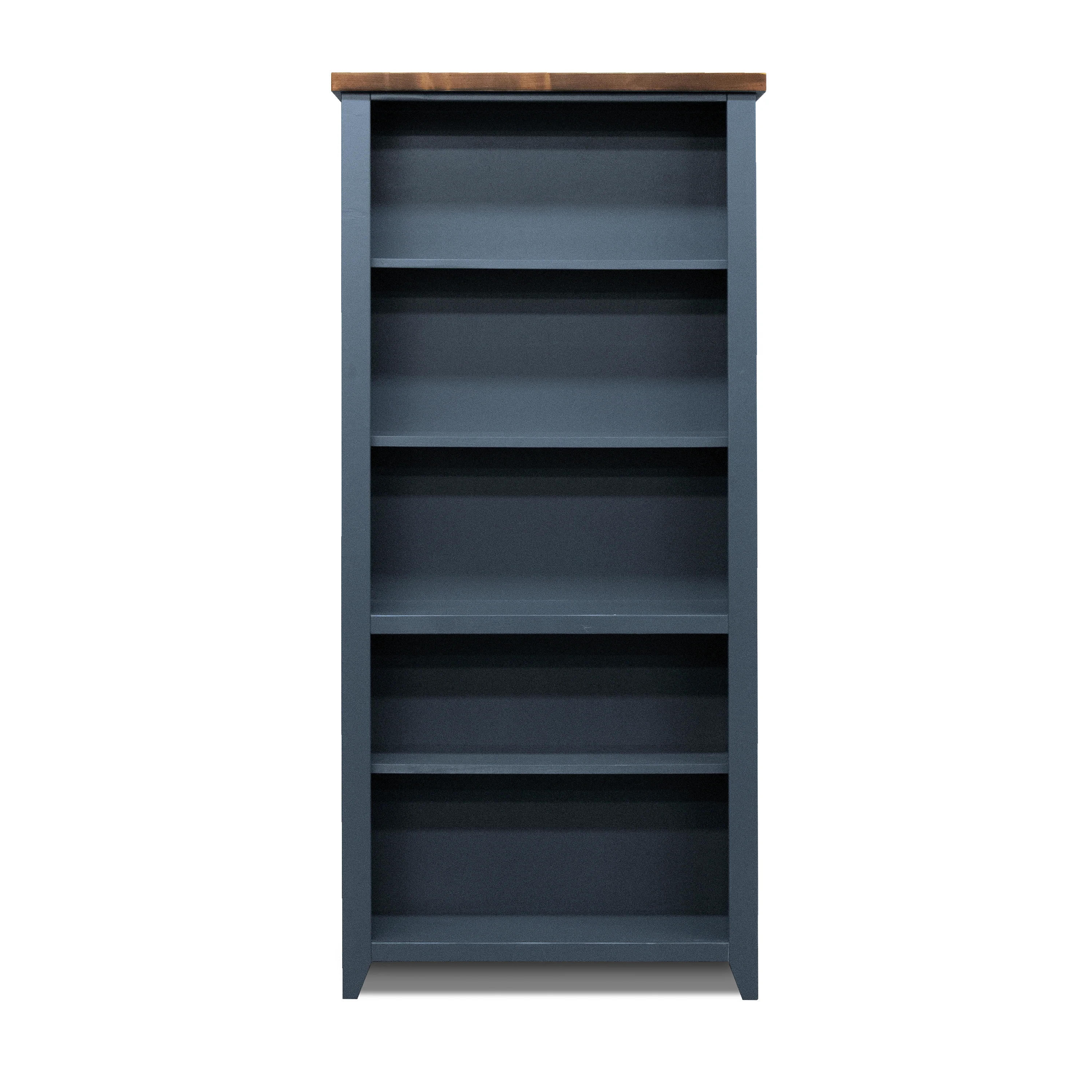 Magnolia 5-Shelf Farmhouse Bookcase - Image 2