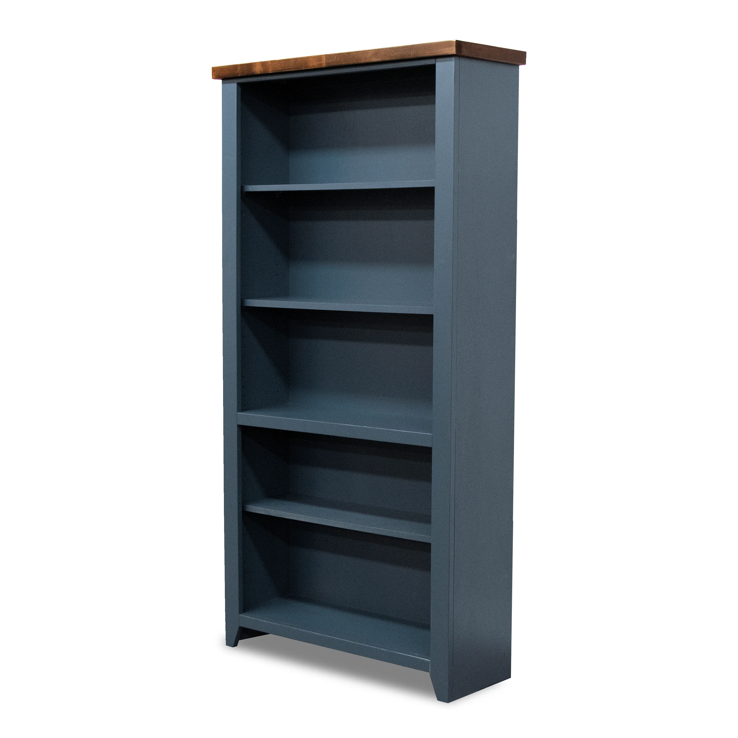 Magnolia 5-Shelf Farmhouse Bookcase - Image 3