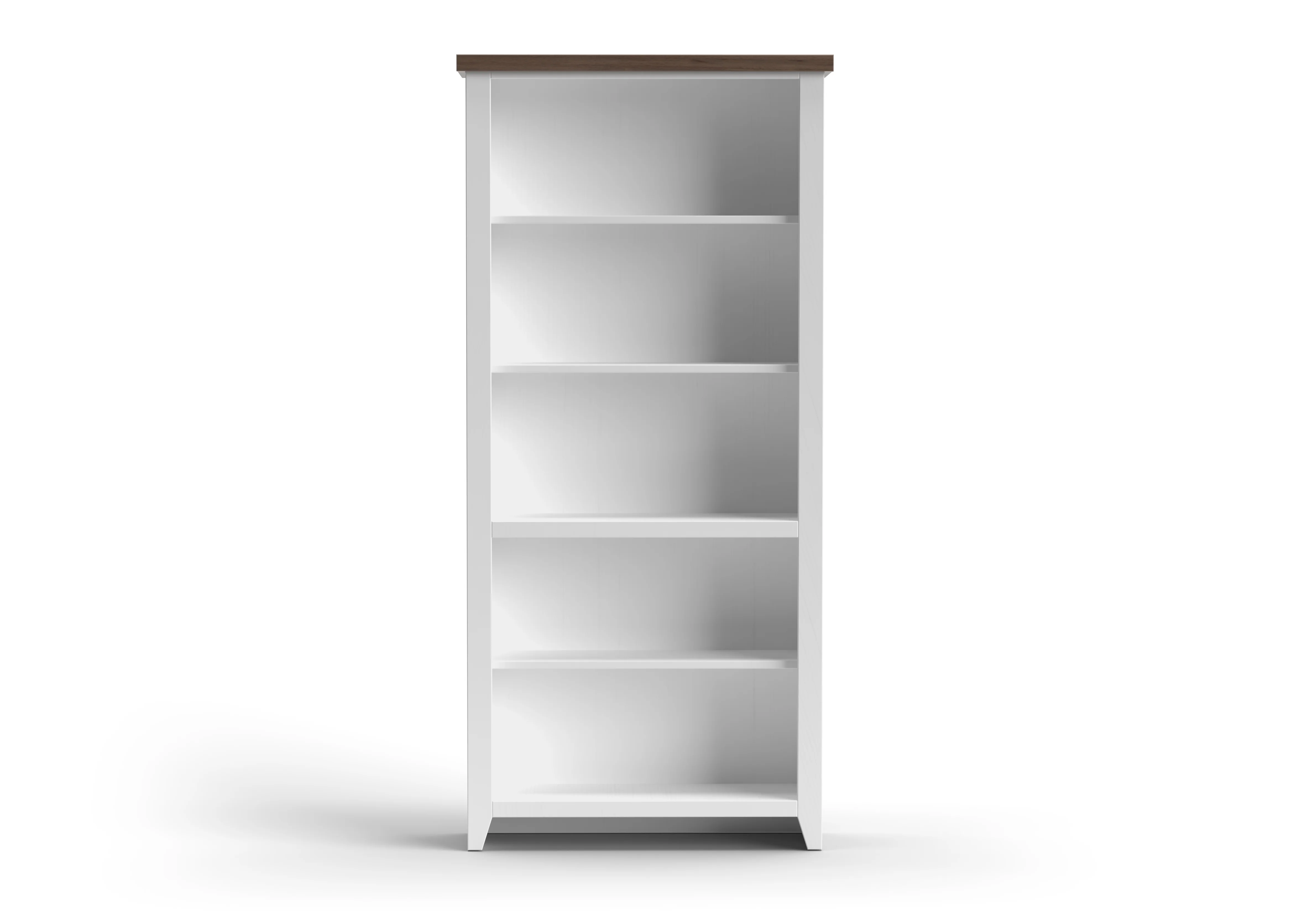 Magnolia 5-Shelf Farmhouse Bookcase - Image 8