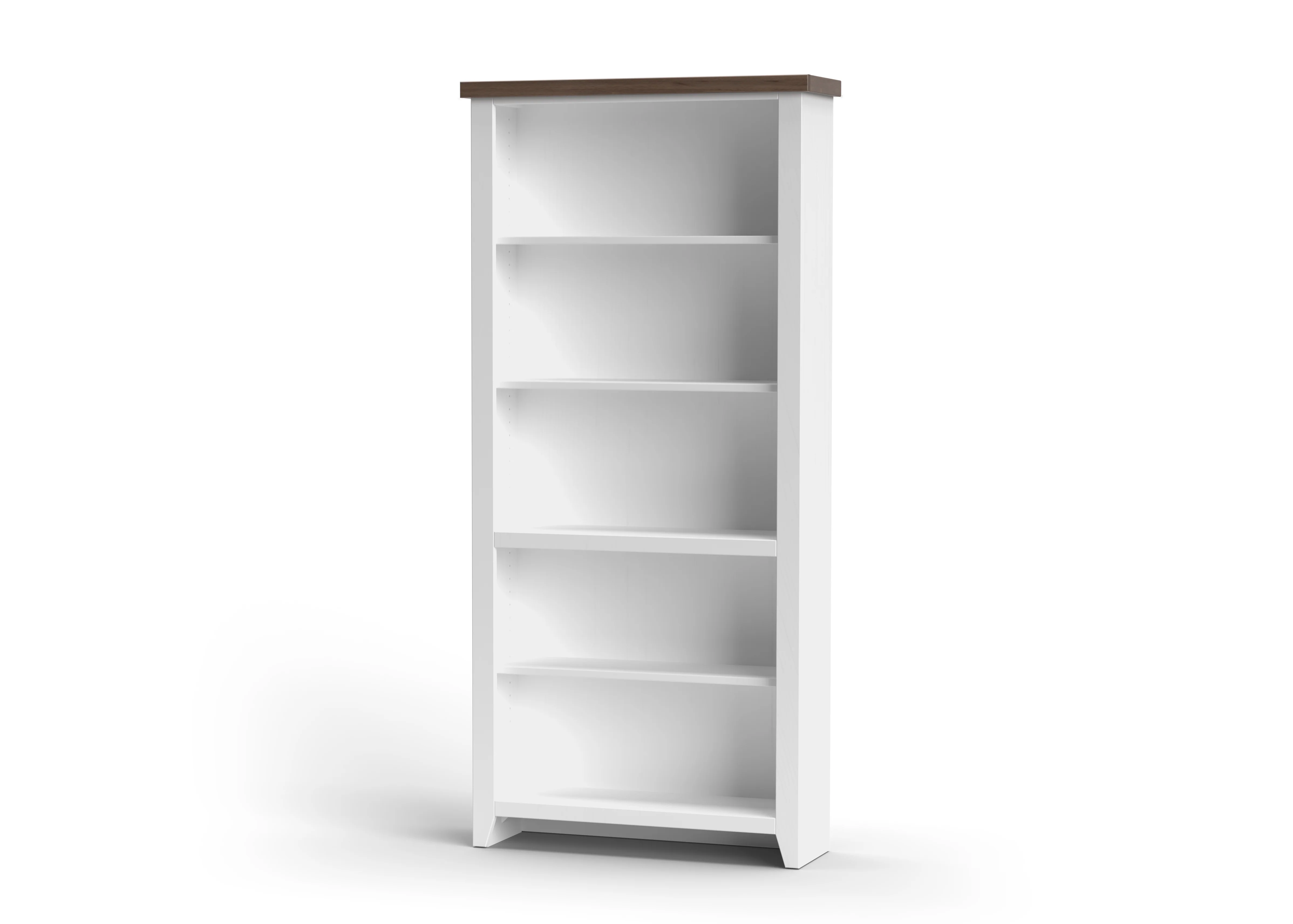 Magnolia 5-Shelf Farmhouse Bookcase - Image 9