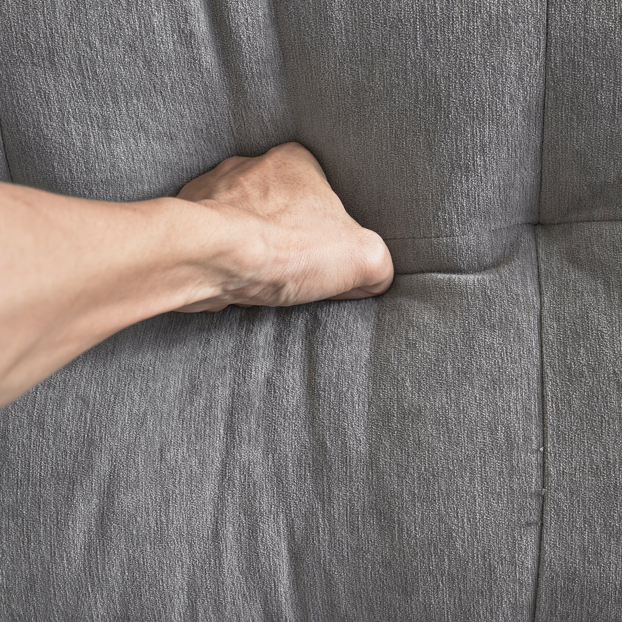 Modern Tufted Velvet L-Shape Sofa - Image 57