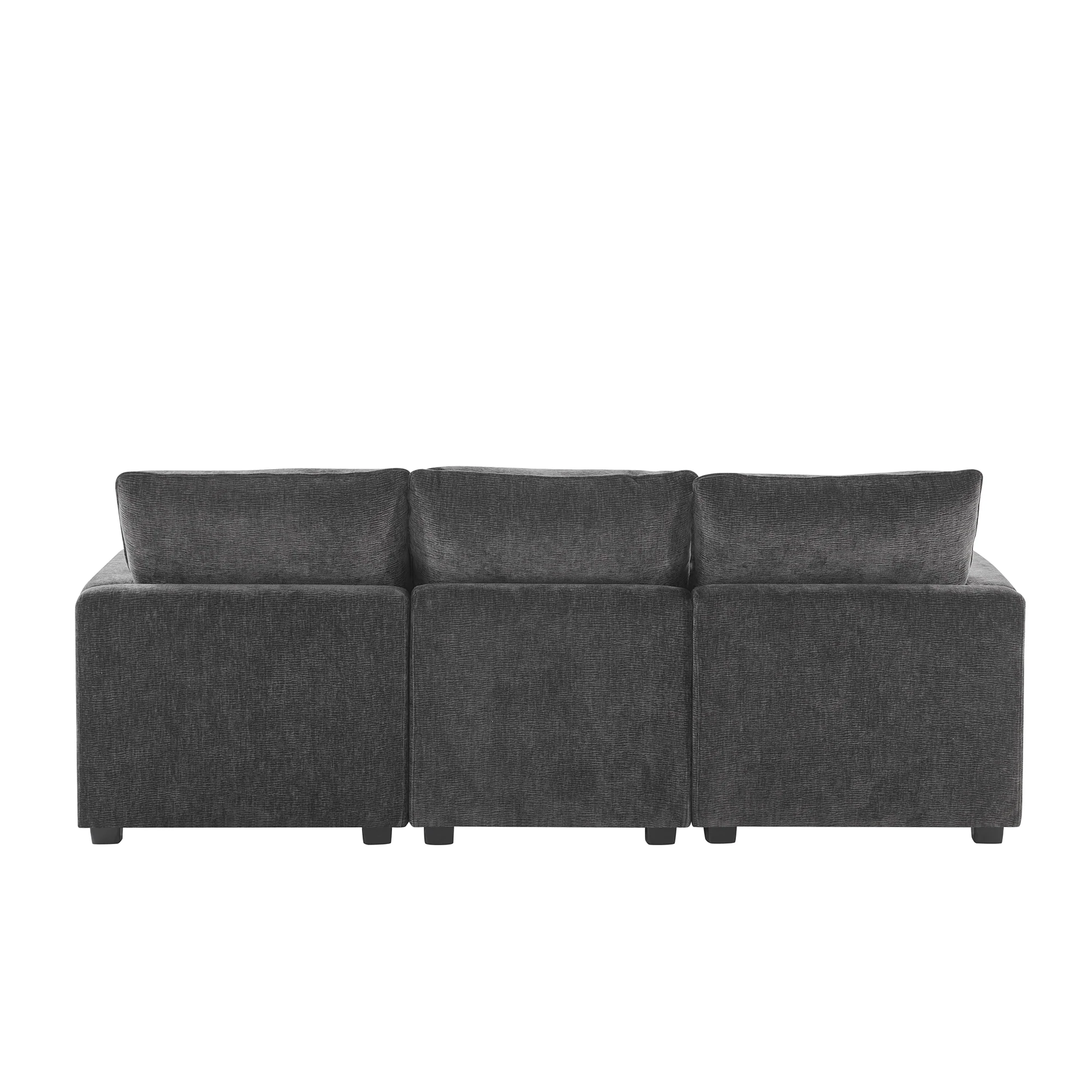 Chenille Modular L-Shape Sofa - Image 17
