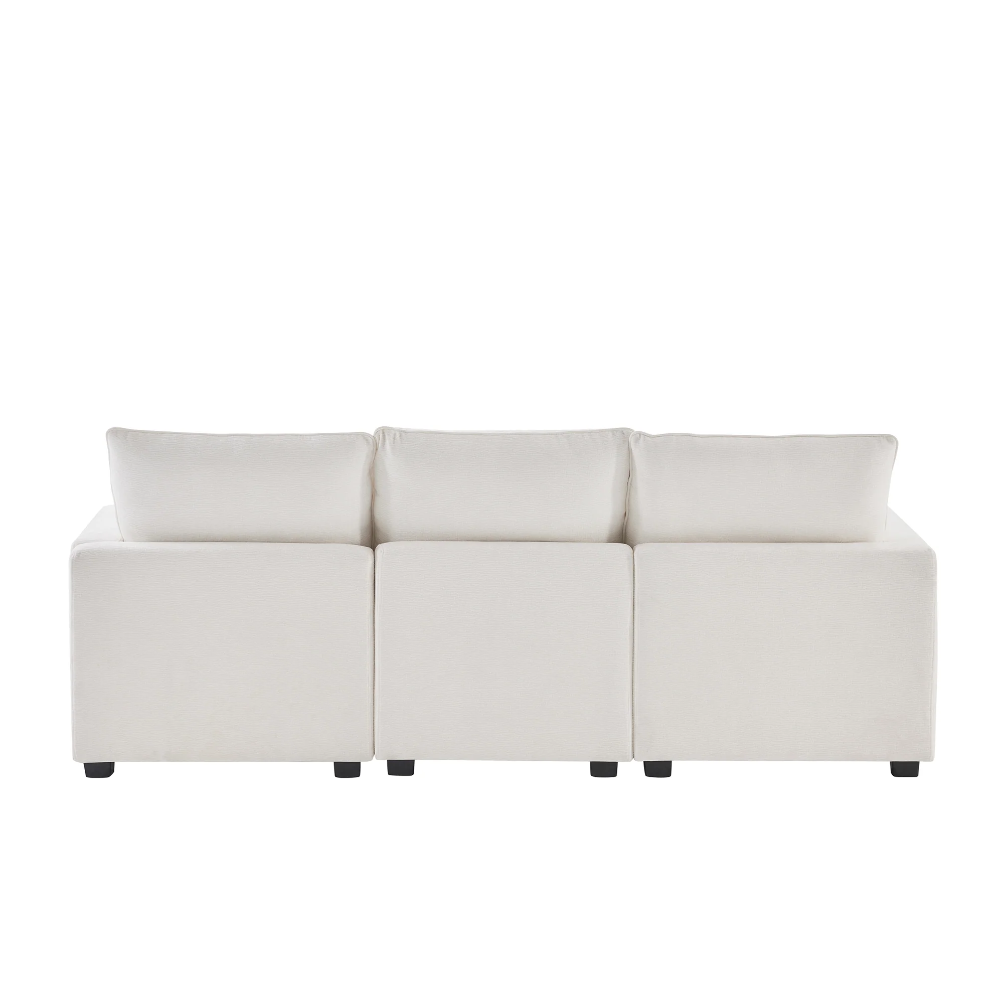 Chenille Modular L-Shape Sofa - Image 39