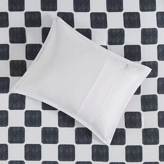 Checkered Comforter Set Twin/Twin XL - Image 12