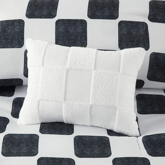Checkered Comforter Set Twin/Twin XL - Image 14