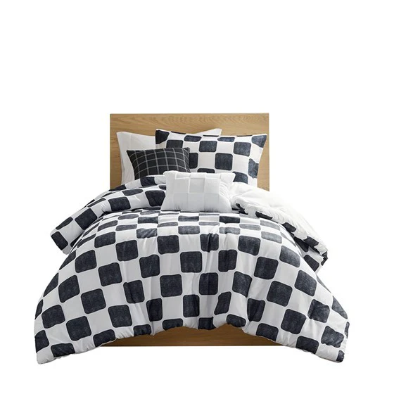 Checkered Comforter Set Twin/Twin XL - Image 16