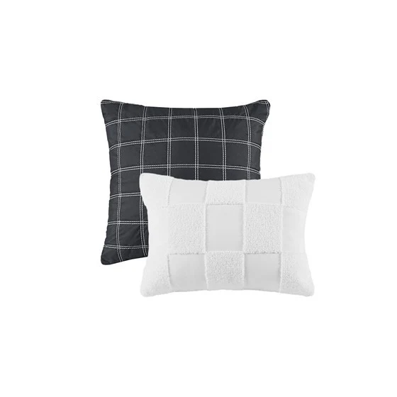 Checkered Comforter Set Twin/Twin XL - Image 19