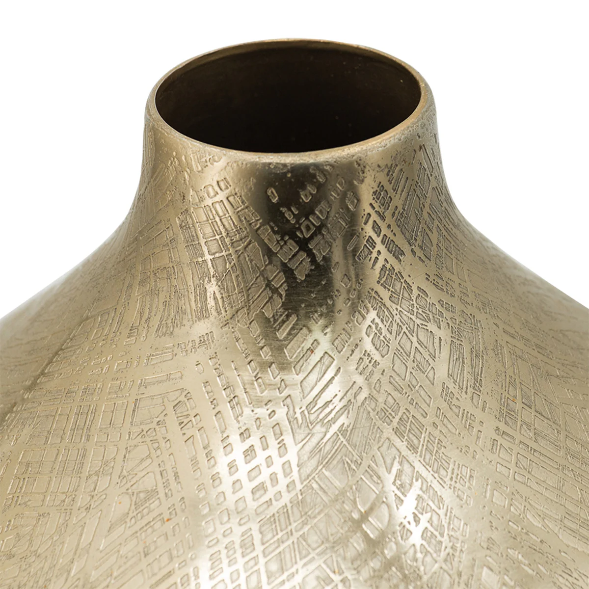 13.5" Aluminum Vase - Image 5