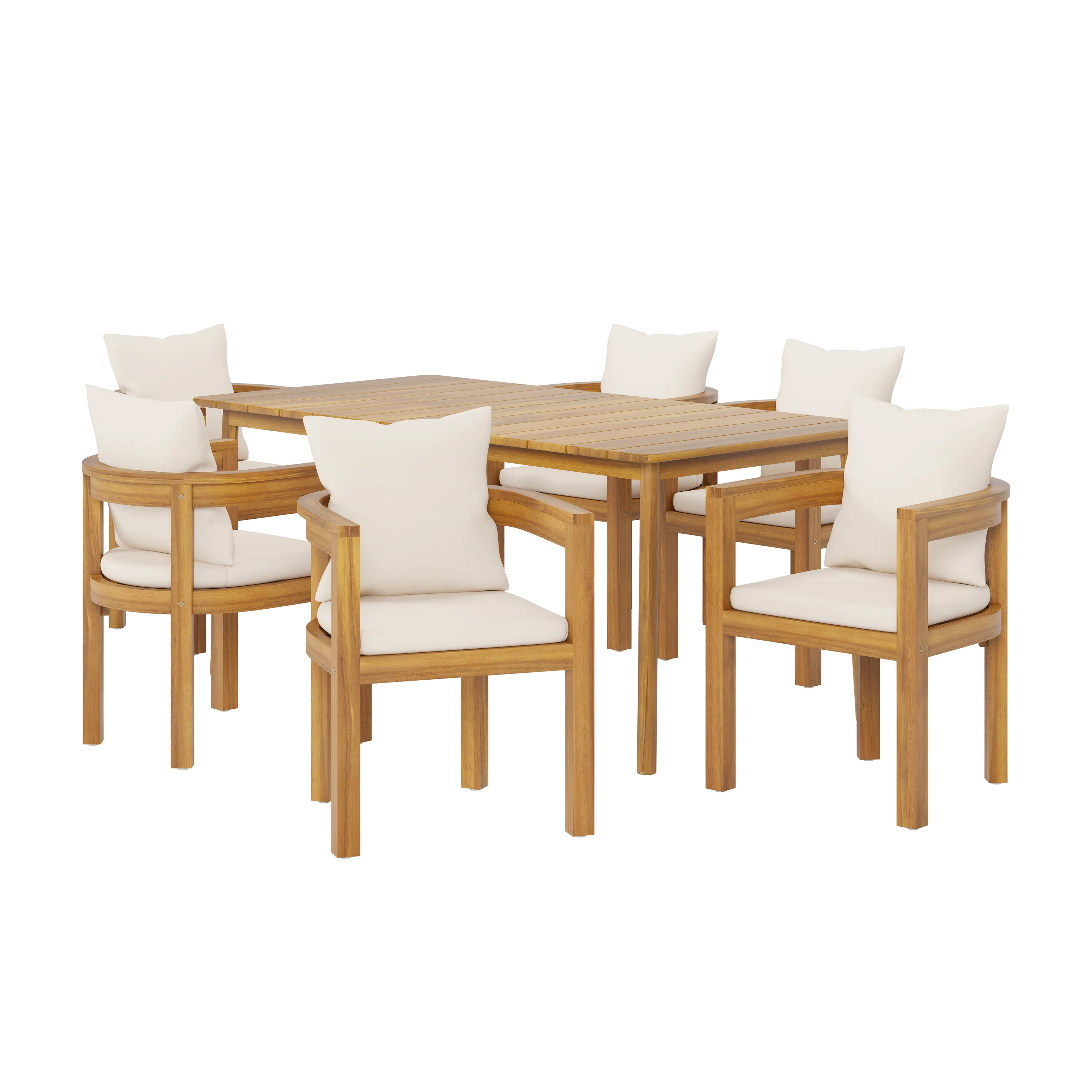 Abaco 7-Piece Outdoor Dining Set