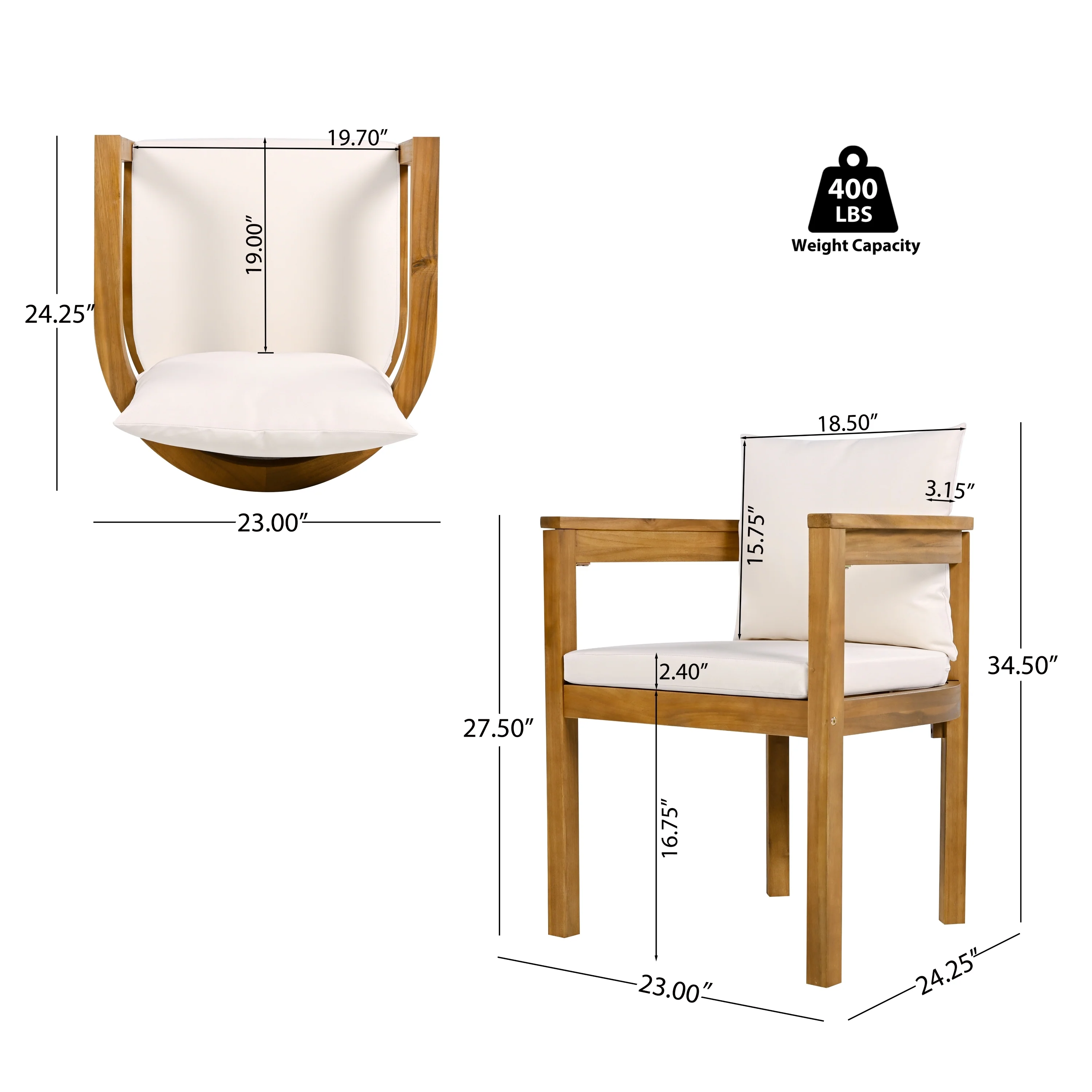 Abaco 7-Piece Outdoor Dining Set - Image 16