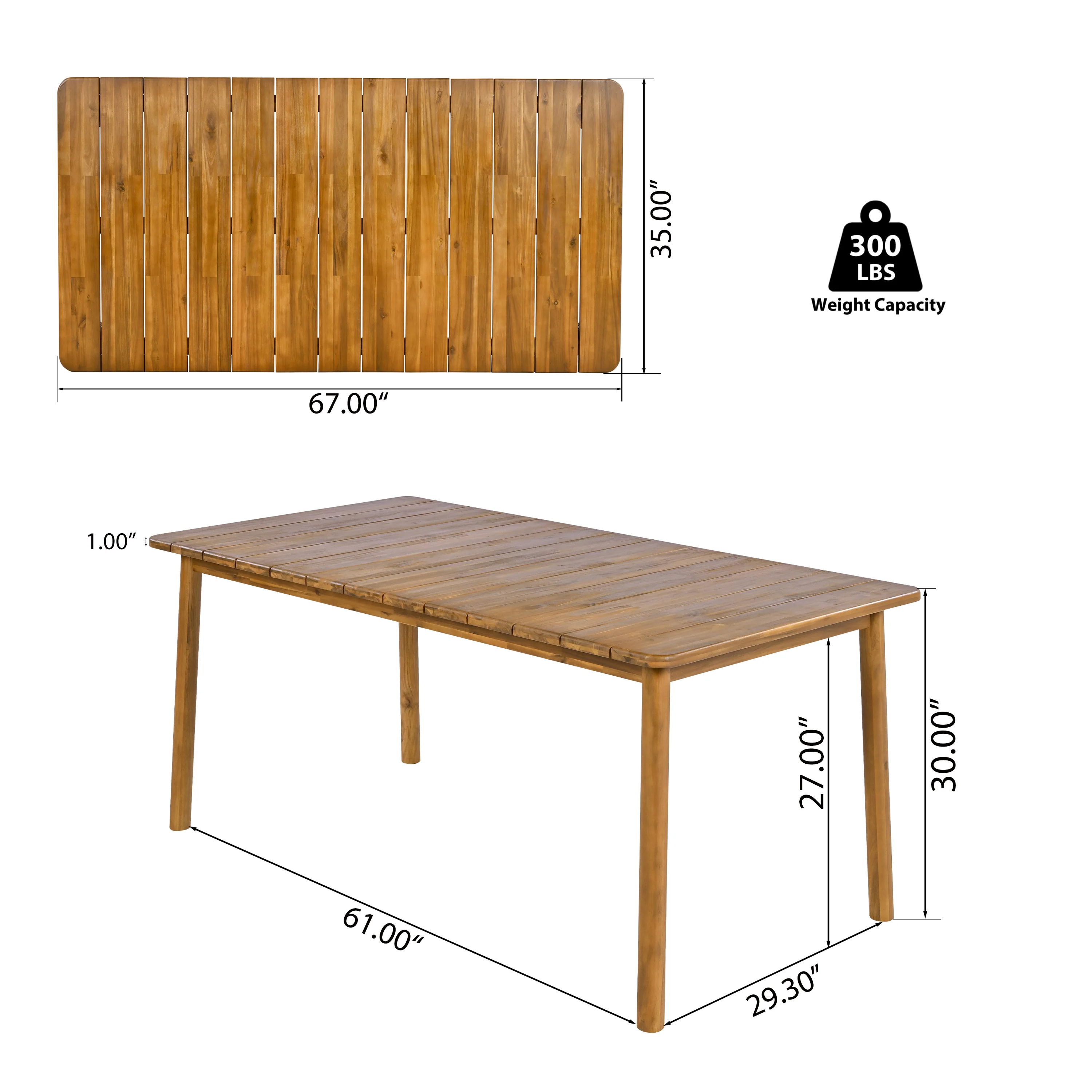Abaco 7-Piece Outdoor Dining Set - Image 24