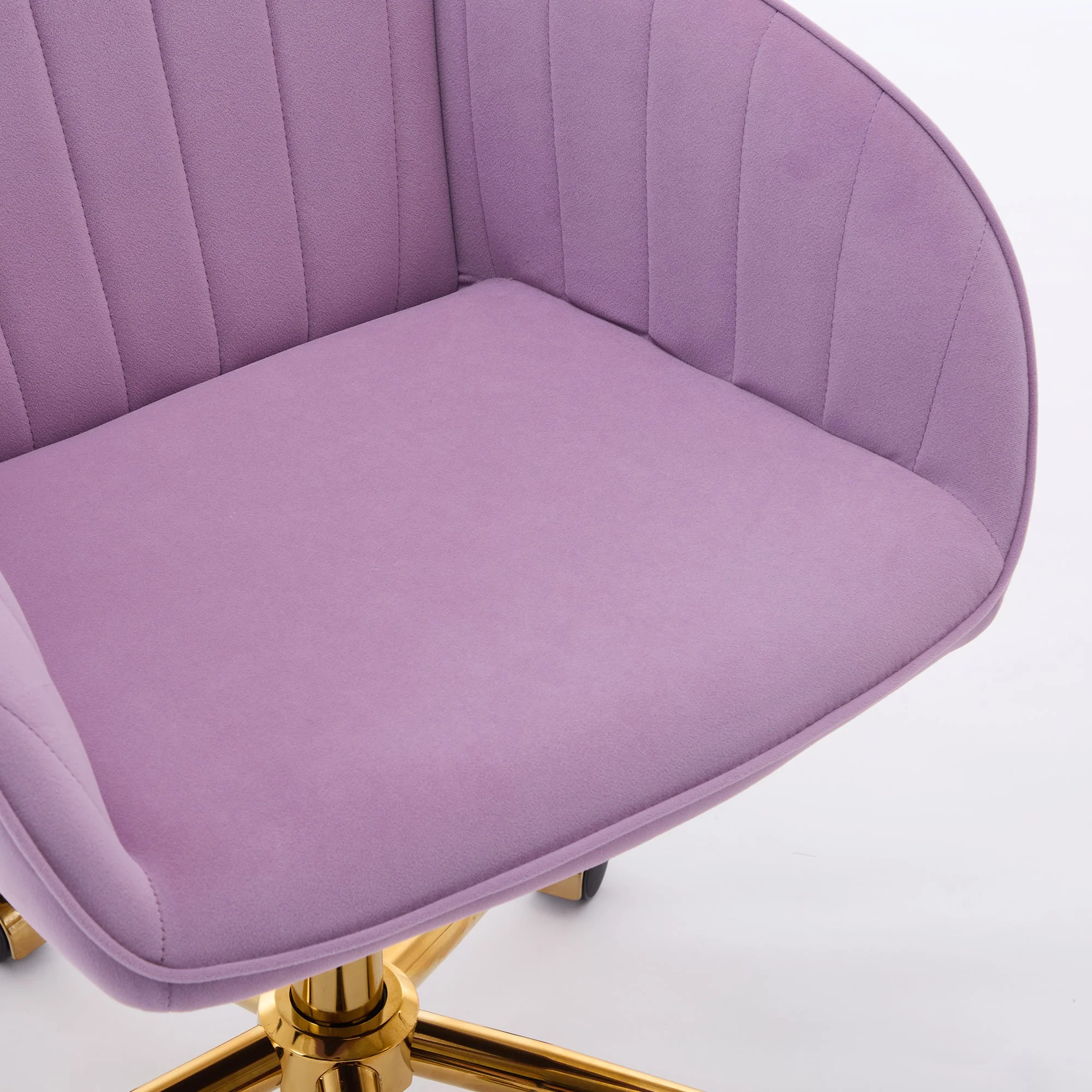 Adjustable Ergonomic Swivel Chair with Golden Base - Image 22